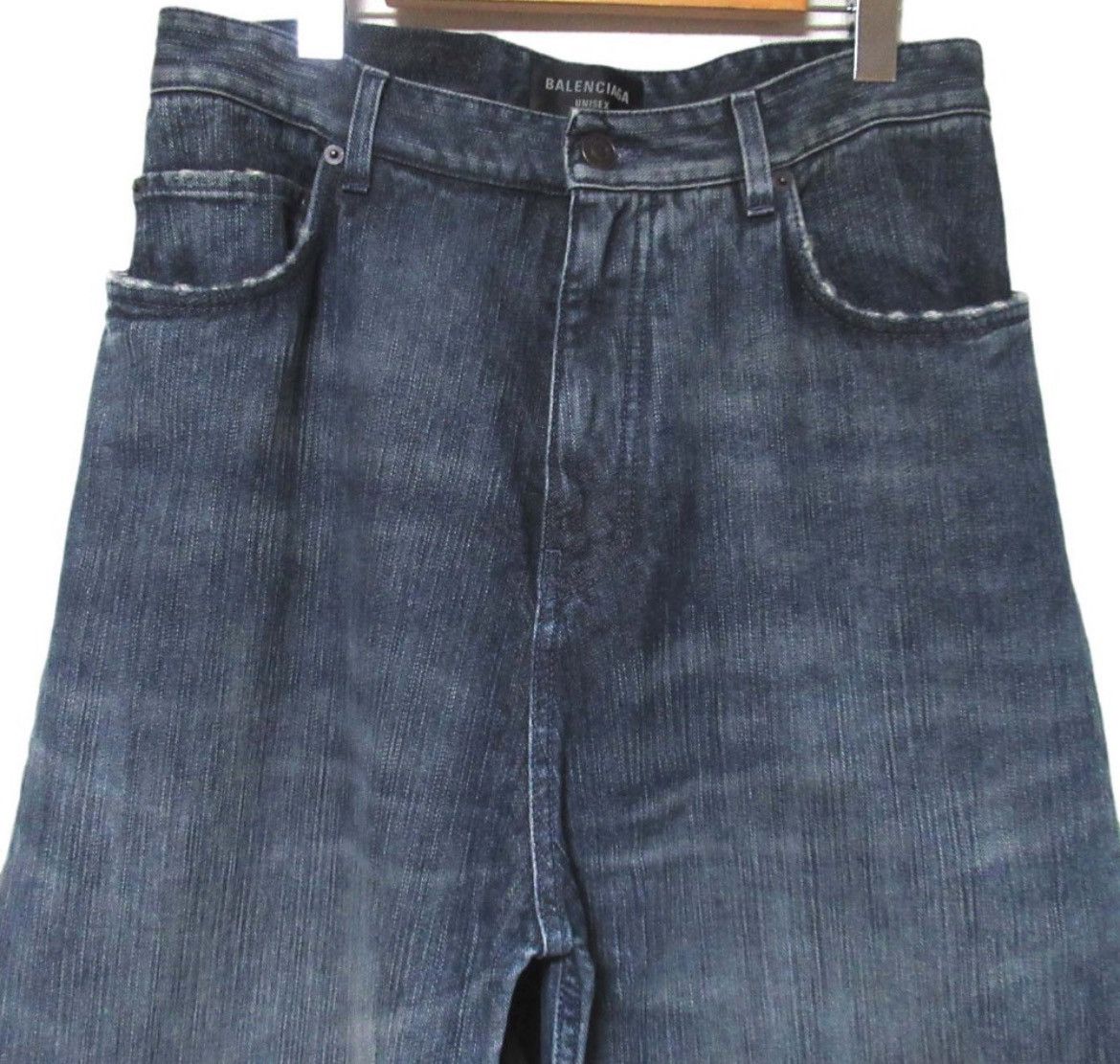 Balenciaga Balenciaga 23aw Double Side Denim Pants Size US 32 / EU 48 - 3 Thumbnail