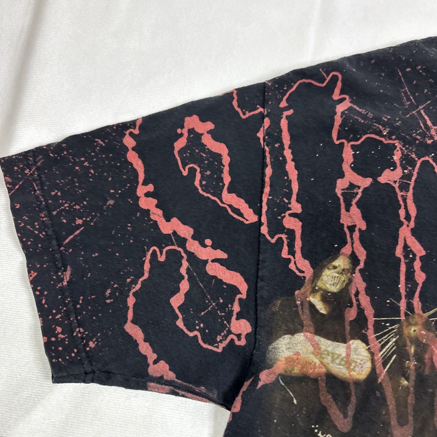 Vintage VINTAGE Slipknot T-Shirt Black Crew Neck Short Sleeve Men M Graphic Print 90s Music Size US M / EU 48-50 / 2 - 4 Thumbnail