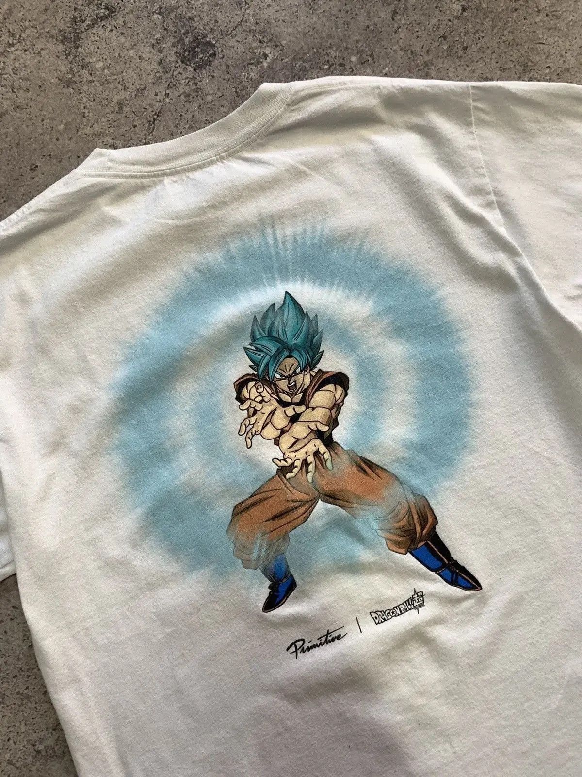 Anime × Vintage Vintage Dragon ball Anime Tee Y2K Z Super Saiyan son Goku Size US M / EU 48-50 / 2 - 5 Thumbnail