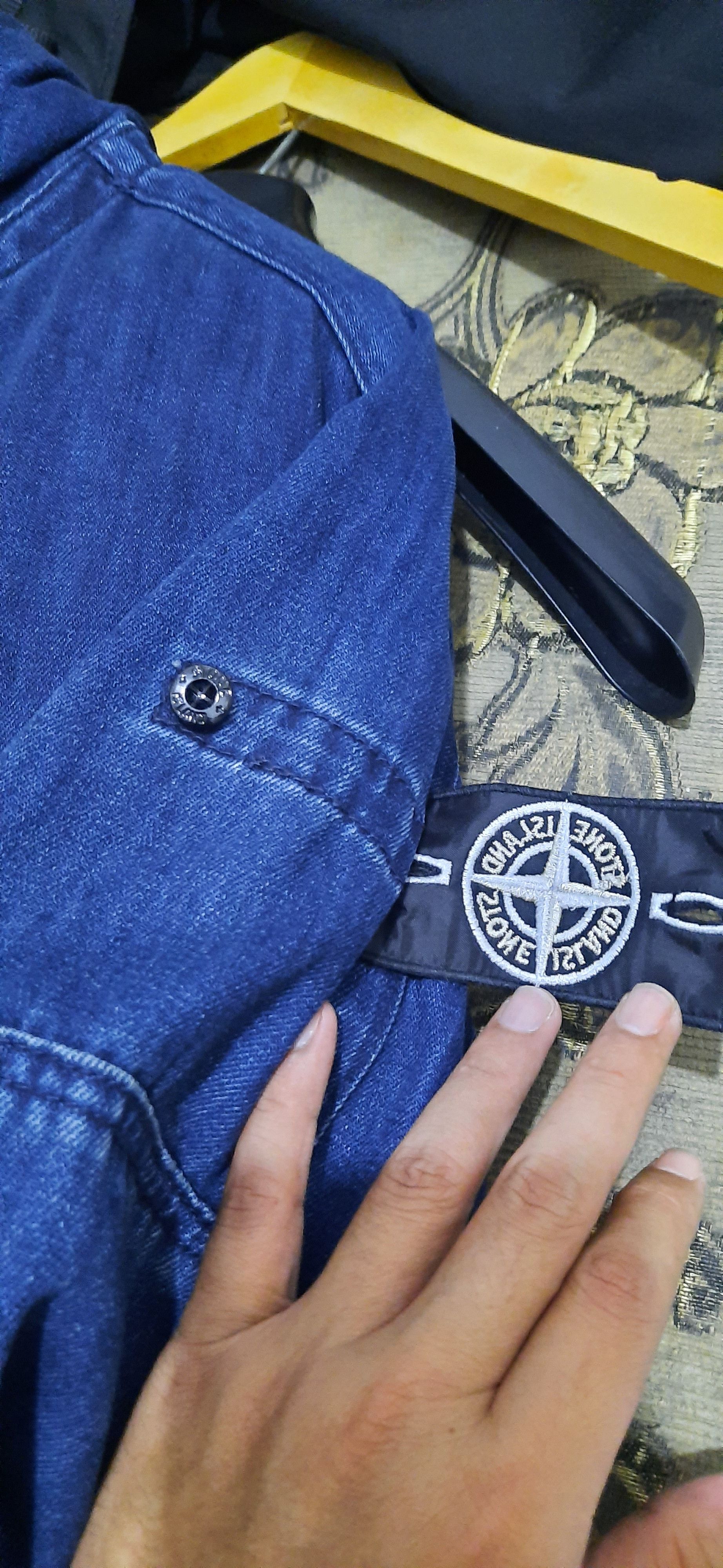 Stone Island Stone Island Polypropylene Denim Detachable Lining Size US L / EU 52-54 / 3 - 4 Thumbnail