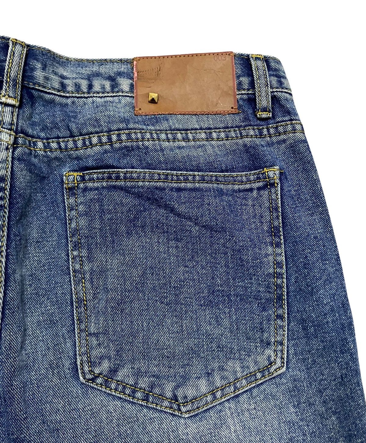 Valentino Very Rare Vintage Valentino Italy Patchwork Jeans 1990s Size US 34 / EU 50 - 9 Thumbnail