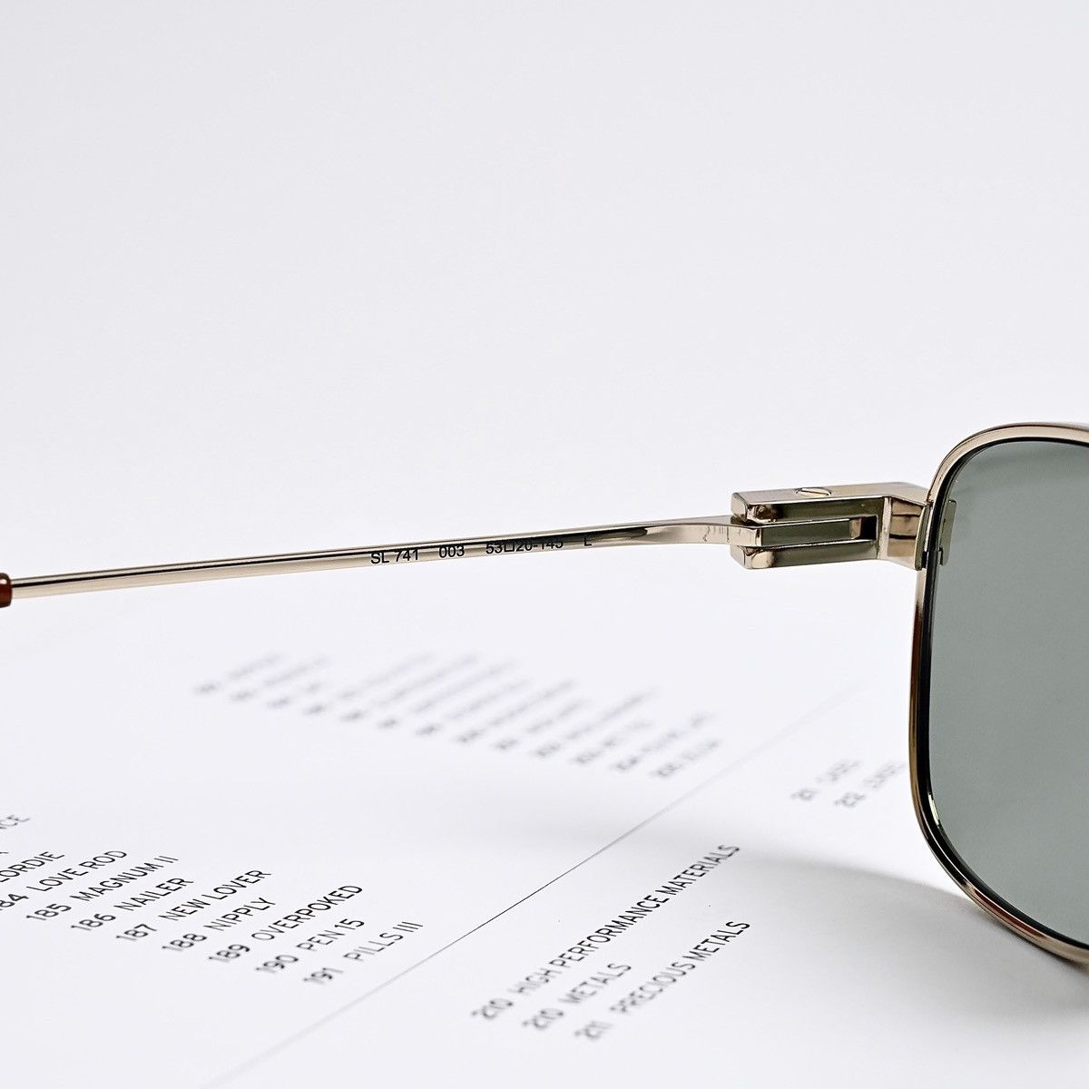 Saint Laurent Paris SAINT LAURENT SL 741 SUNGLASSES Size ONE SIZE - 6 Thumbnail