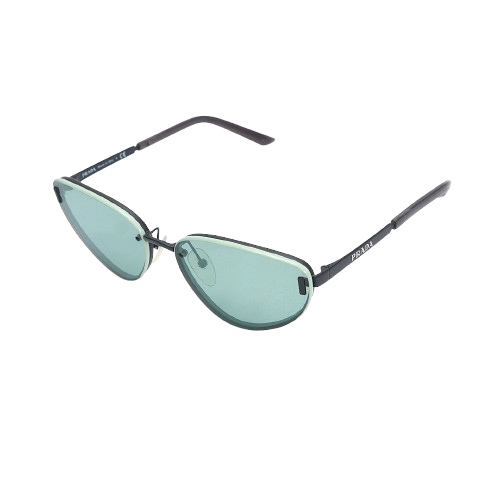 Prada Prada Blue Tint Cat Eye Sunglasses Size ONE SIZE - 1 Thumbnail