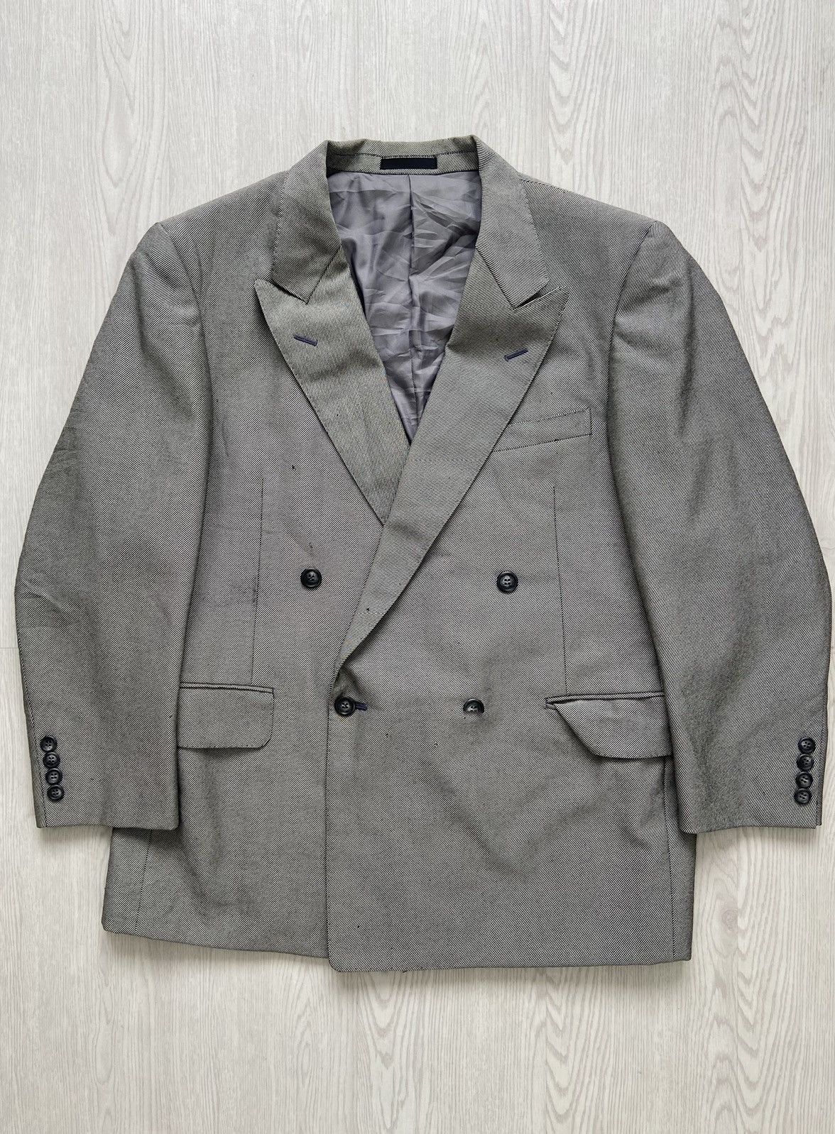 Burberry Vintage Burberry’s Wool & Mohair Double Breasted Jacket Size 40L - 1 Thumbnail