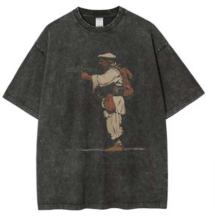 Japanese Brand × Vintage "Desert Soldier-L" Oversized T-shirt Size US L / EU 52-54 / 3 - 1 Preview