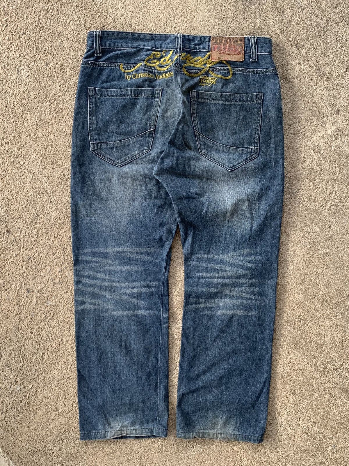 Ed Hardy × Vintage Vintage edhardy denim jeans Size US 38 / EU 54 - 1 Thumbnail