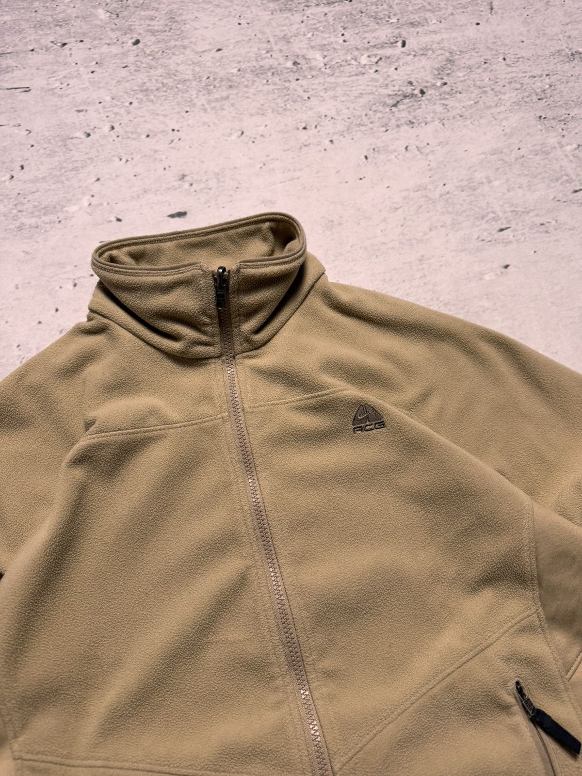 Nike × Nike ACG × Vintage NIKE ACG TEDDY FLEECE VINTAGE BASIC LOGO ZIP HOODIE Size US S / EU 44-46 / 1 - 4 Thumbnail