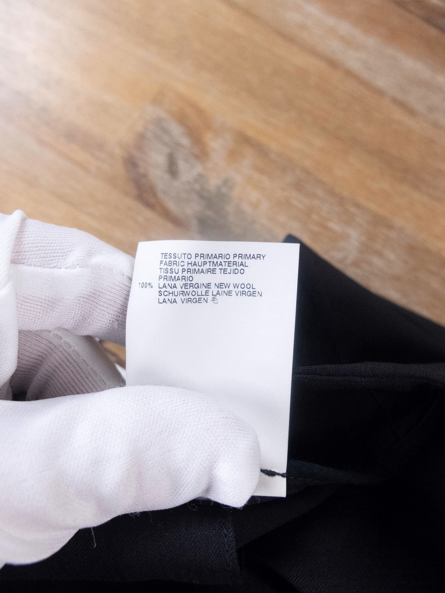 Viktor & Rolf VIKTOR & ROLF solid black cropped wool pants trousers 6 42 Size 28" / US 6 / IT 42 - 10 Thumbnail