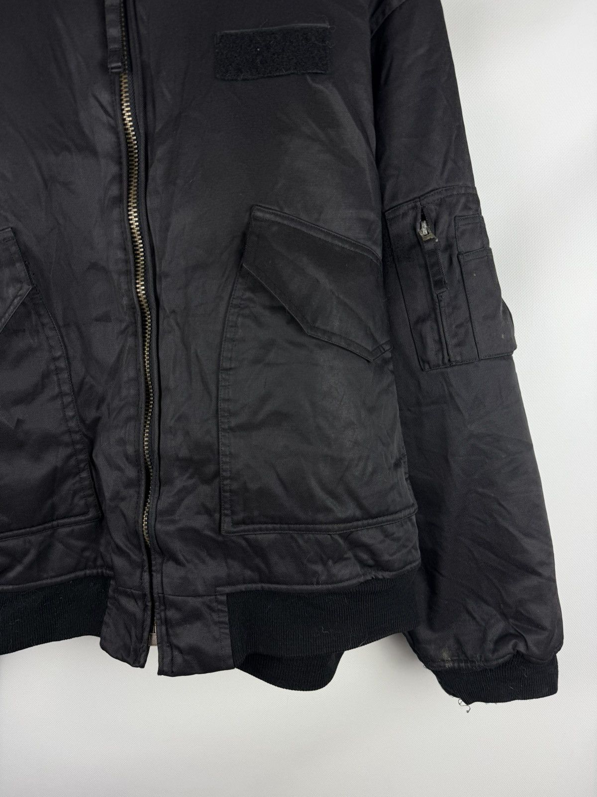 Fostex Garments Fostex Garments VTG CWU 45 Heavy Flyer’s Nylon Bomber Jacket Size US XL / EU 56 / 4 - 4 Thumbnail