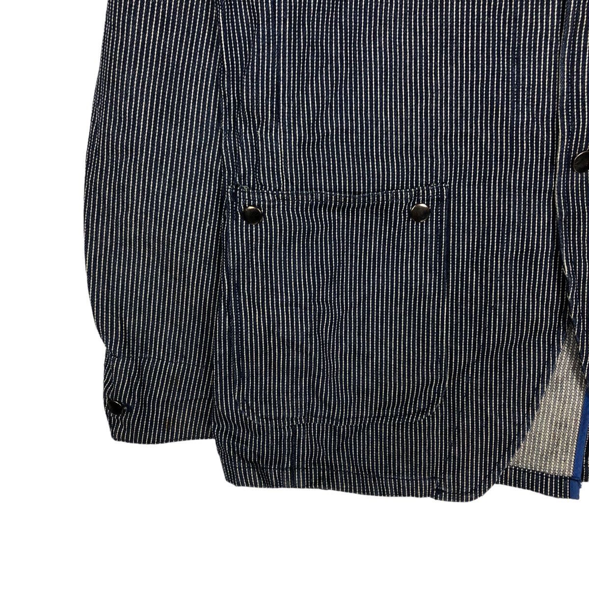 Japanese Brand 🔥90’s HIKORY CHORE WORK JACKET EURO IMMORTAL KAPITAL JAPAN Size US M / EU 48-50 / 2 - 4 Thumbnail