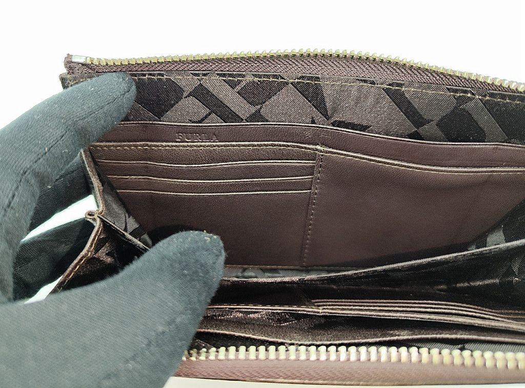 Furla FURLA zip around crocs leather embossed Size ONE SIZE - 5 Thumbnail