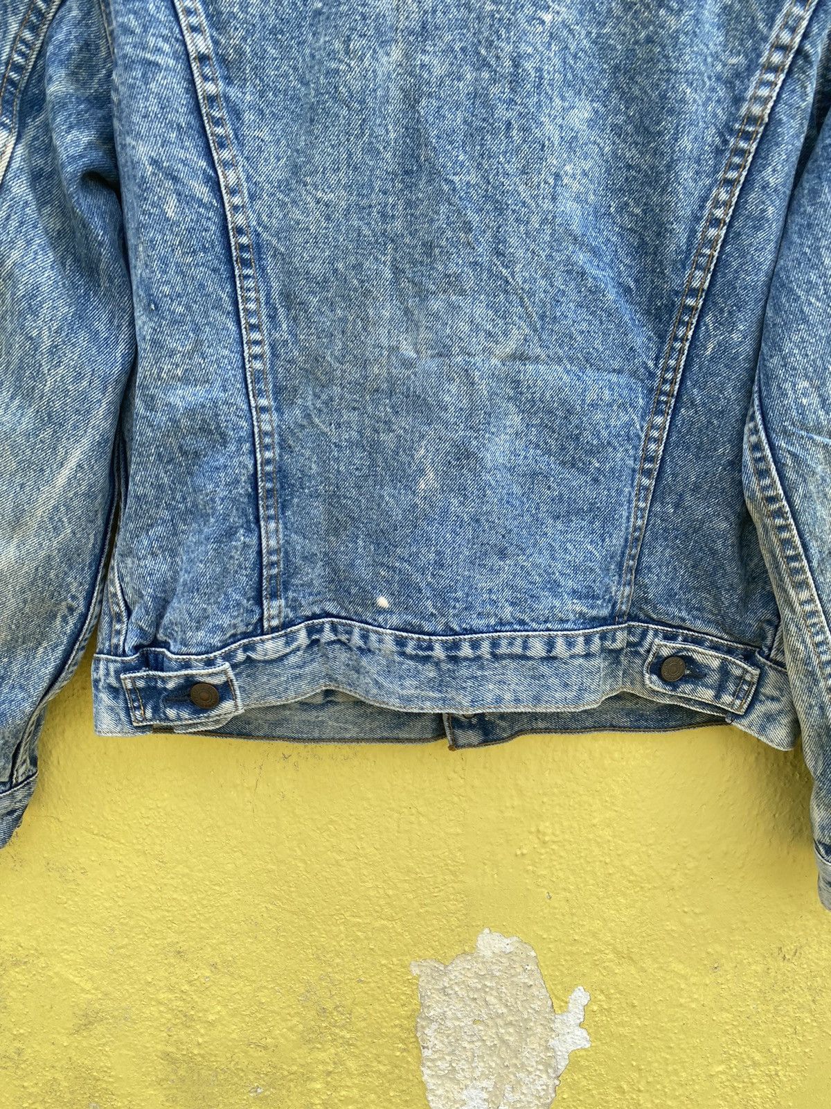 Levi's × Vintage Vintage 80s Levis jacket acid wash Size US M / EU 48-50 / 2 - 13 Thumbnail