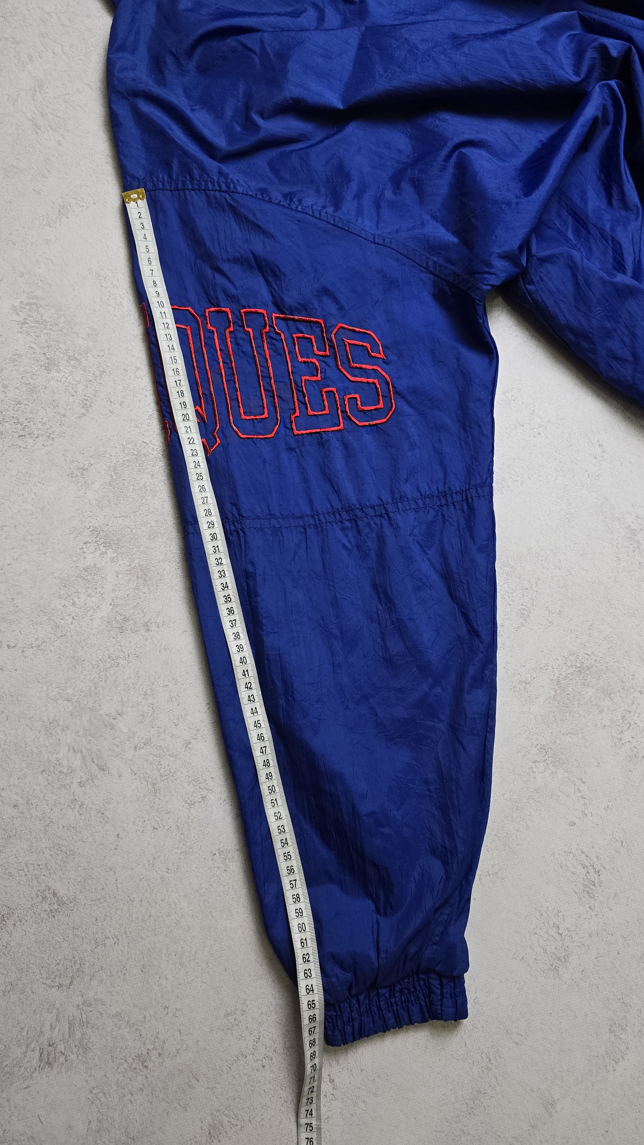 Starter Starter Quebec Nordiques Jacket 90s Vintage Blue Windbreaker Size US XL / EU 56 / 4 - 6 Thumbnail