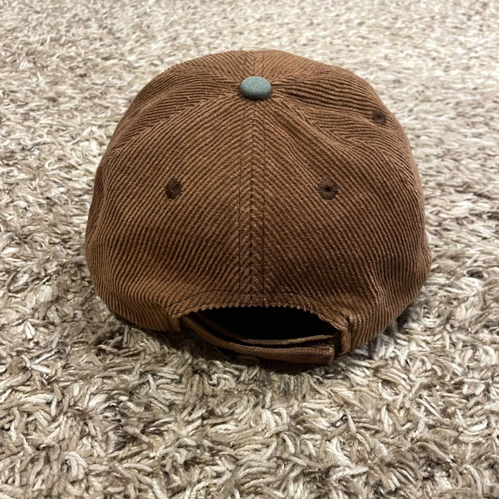 Logo 7 Tinlid Hat Brown Corduroy Tree Logo Strap Back One Size Outdoor Mens Baseball Cap Size ONE SIZE - 6 Thumbnail