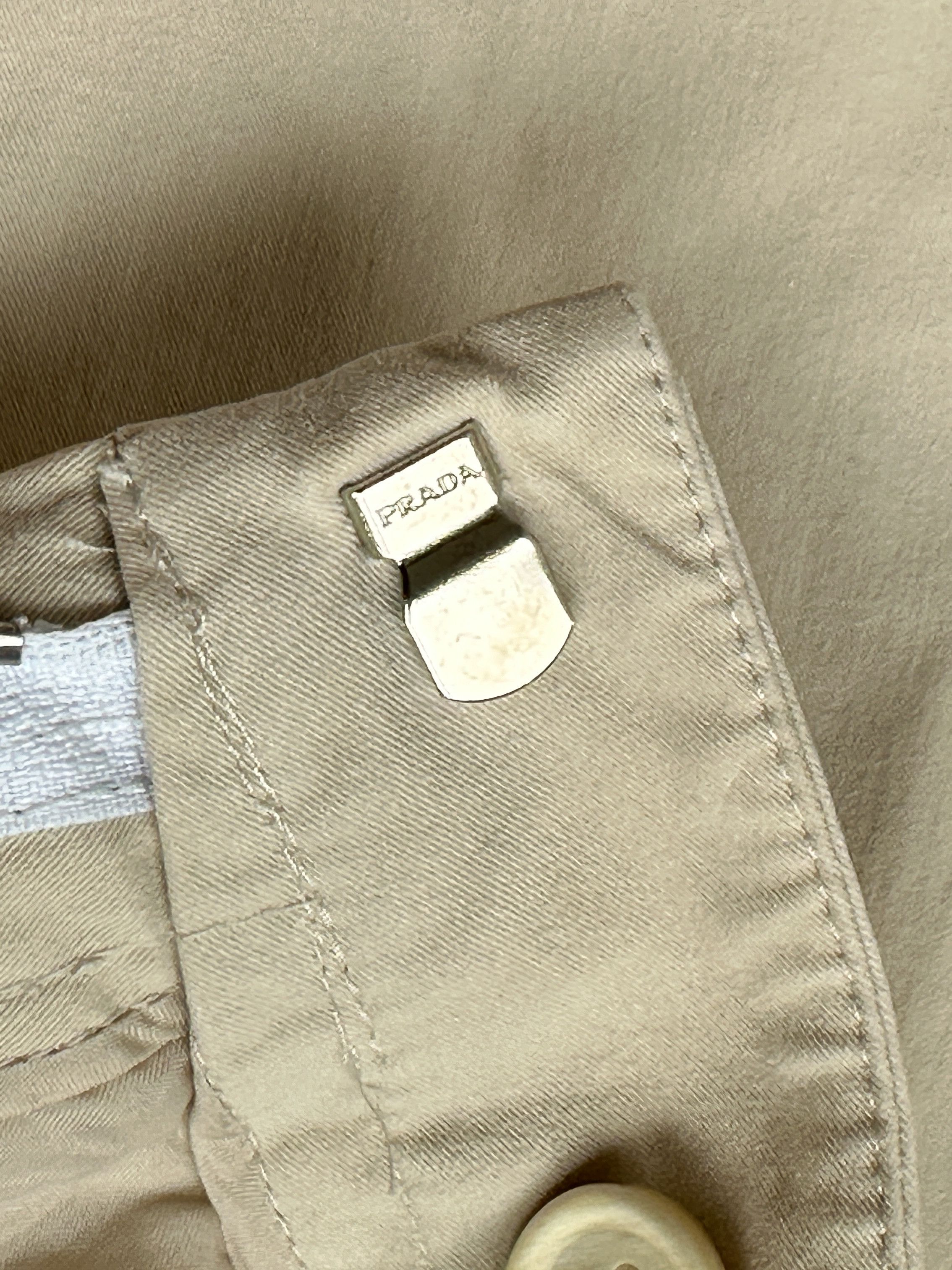 Prada Prada Cream Pants Trousers Size 32" / US 10 / IT 46 - 7 Thumbnail