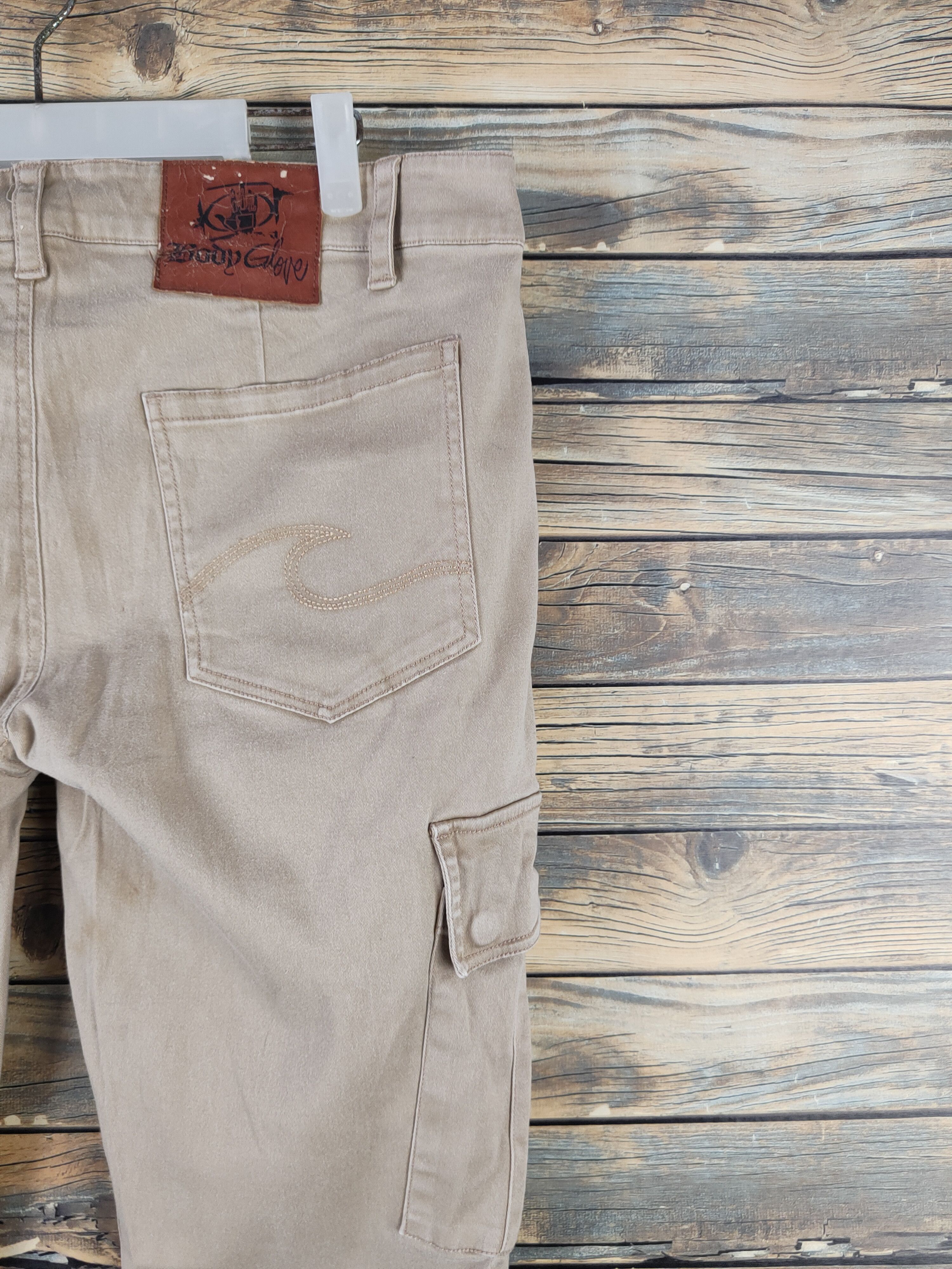 Body Glove DL Body Glove Beige Multipocket Cargo Pants #1941 Size 36" / US 14 / IT 50 - 12 Thumbnail