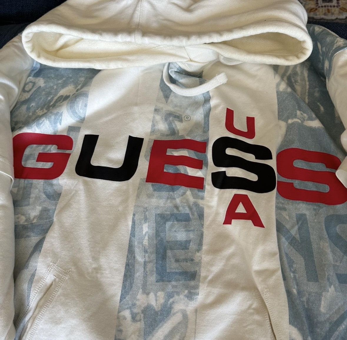 424 424 x GUESS SPORT COLLAB HOODIE SOCCER Size US XL / EU 56 / 4 - 2 Thumbnail