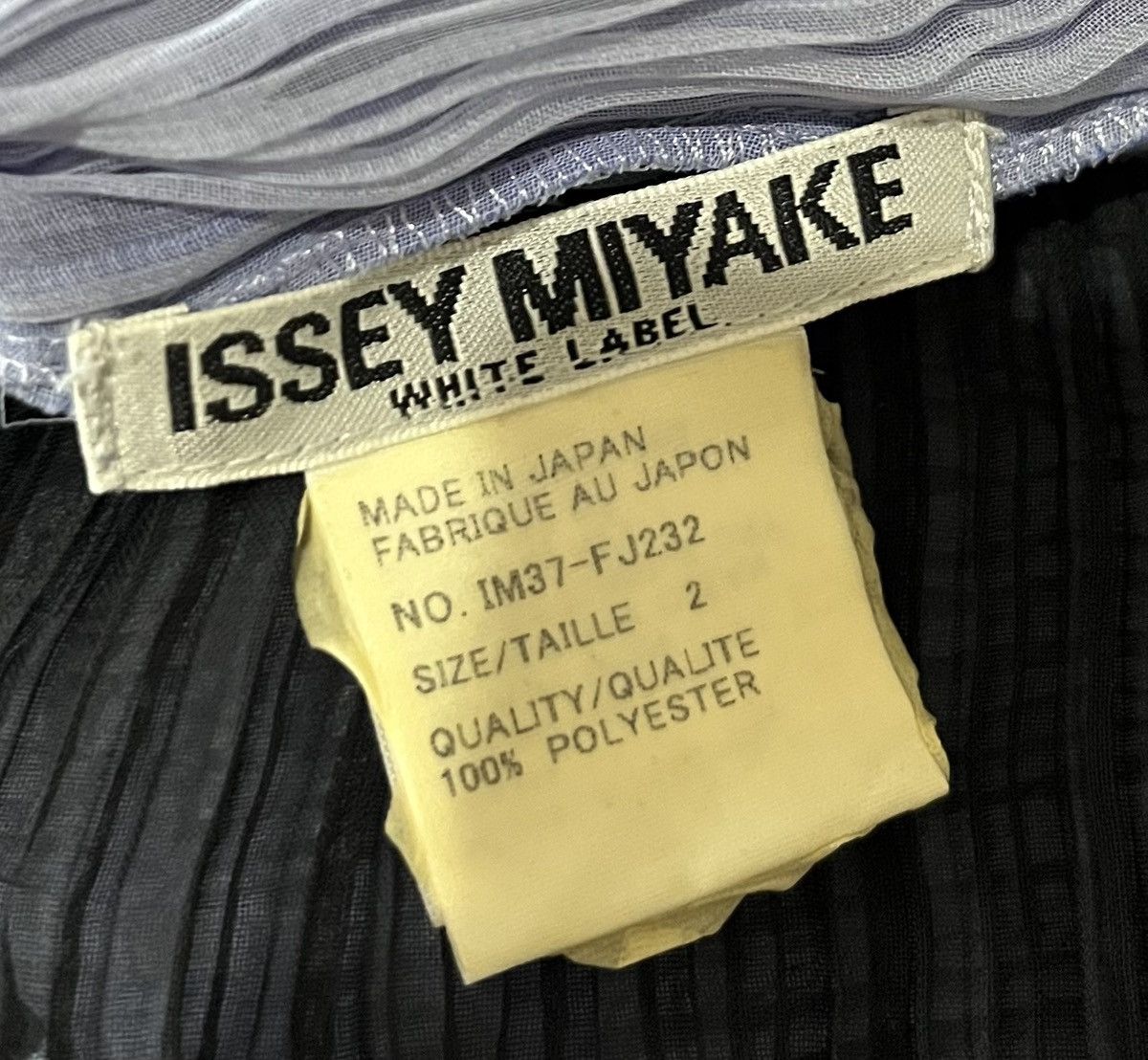 Issey Miyake Issey miyake white label please double layered twin tank top Size S / US 4 / IT 40 - 5 Thumbnail