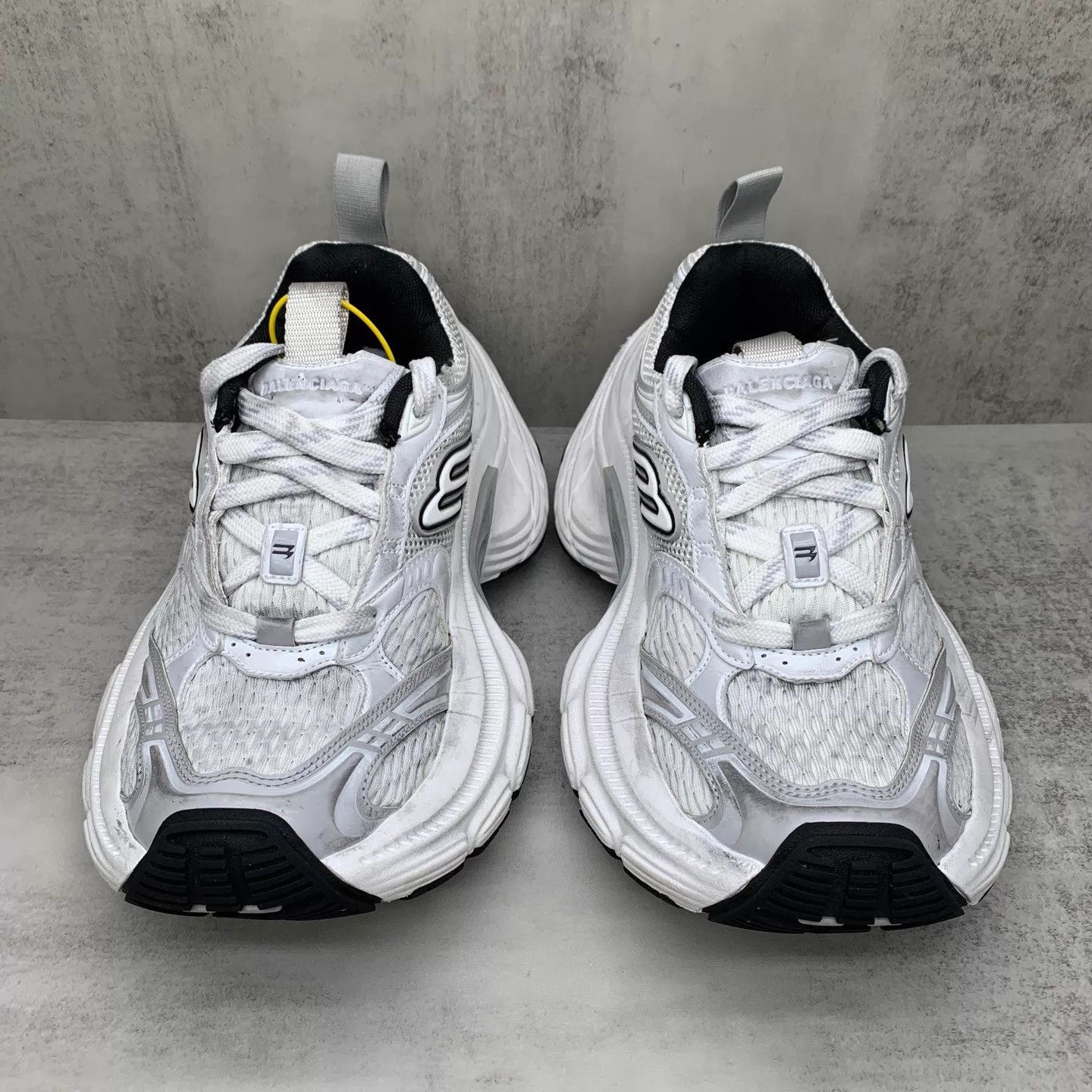 Balenciaga Balenciaga 10xl Dad Shoe White Grey 36 95new Size US 5.5 / IT 35.5 - 4 Thumbnail
