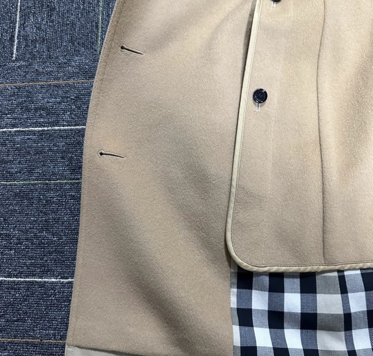 Burberry Burberry Detachable Goat Cashmere Lined Trench Coat K12 Size XS / US 0-2 / IT 36-38 - 7 Thumbnail