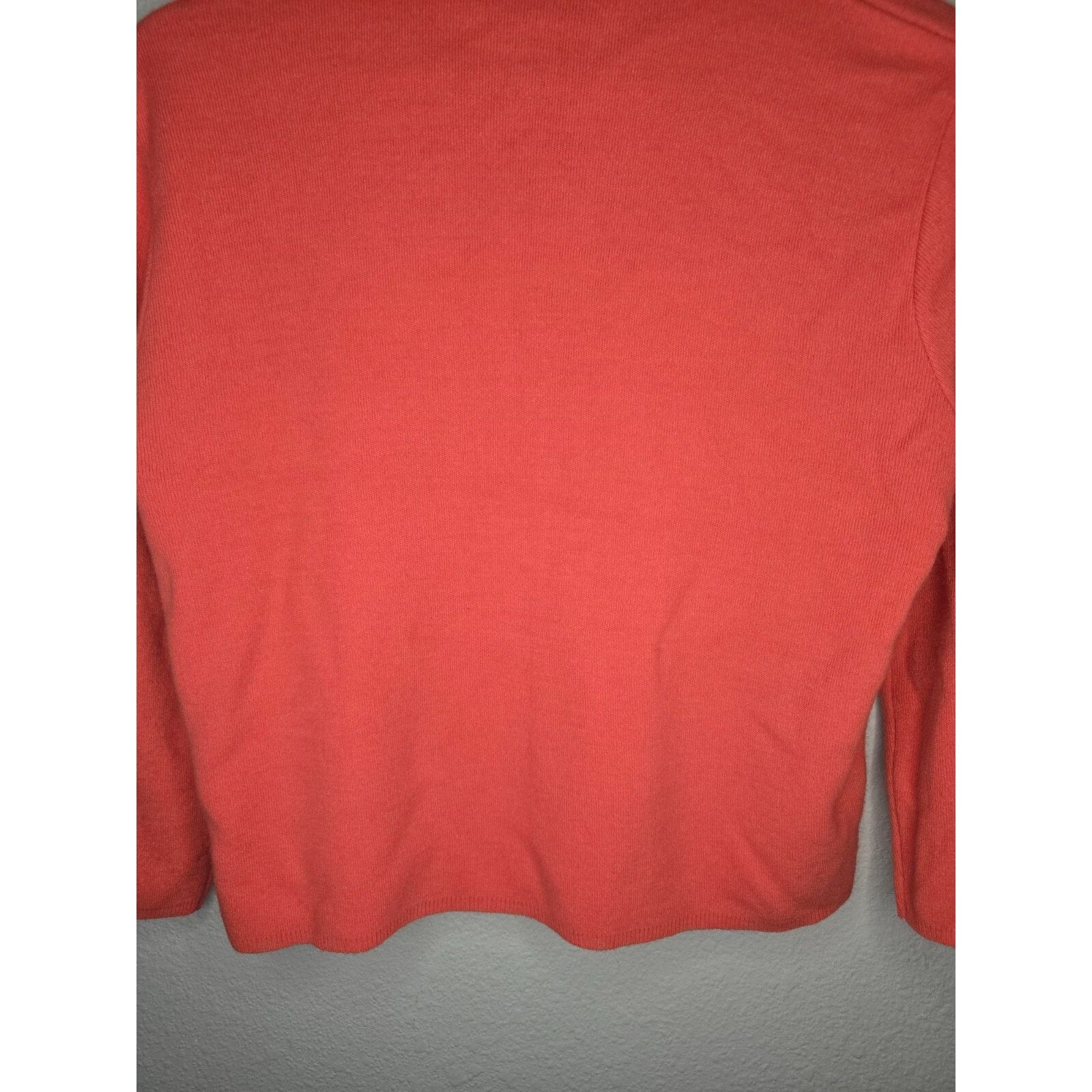 Vintage Vintage Suzy Dee Sweater Womens Small Coral Pink Cardigan S Size S / US 4 / IT 40 - 8 Thumbnail
