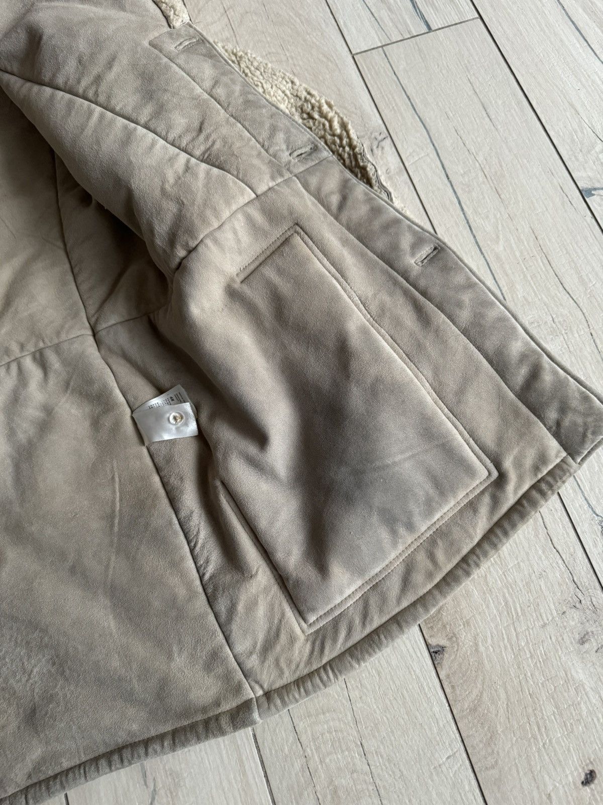 Maison Margiela Maison Margiela X H&M Ship Suit Pattern Cream Coat. Size US M / EU 48-50 / 2 - 13 Thumbnail