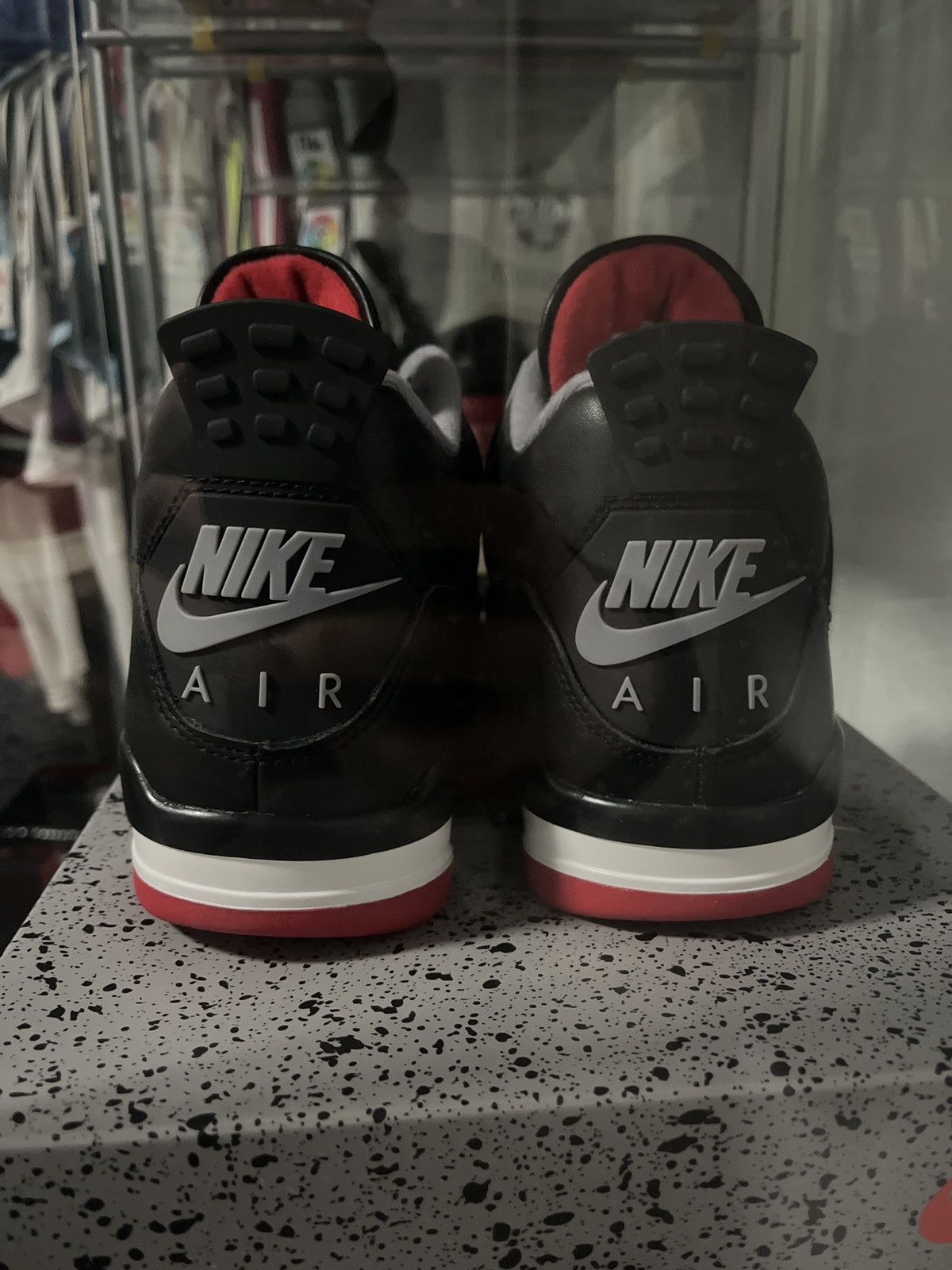 Jordan Brand × Nike Jordan 4 Bred Reimagined Size US 8 / EU 41 - 8 Thumbnail