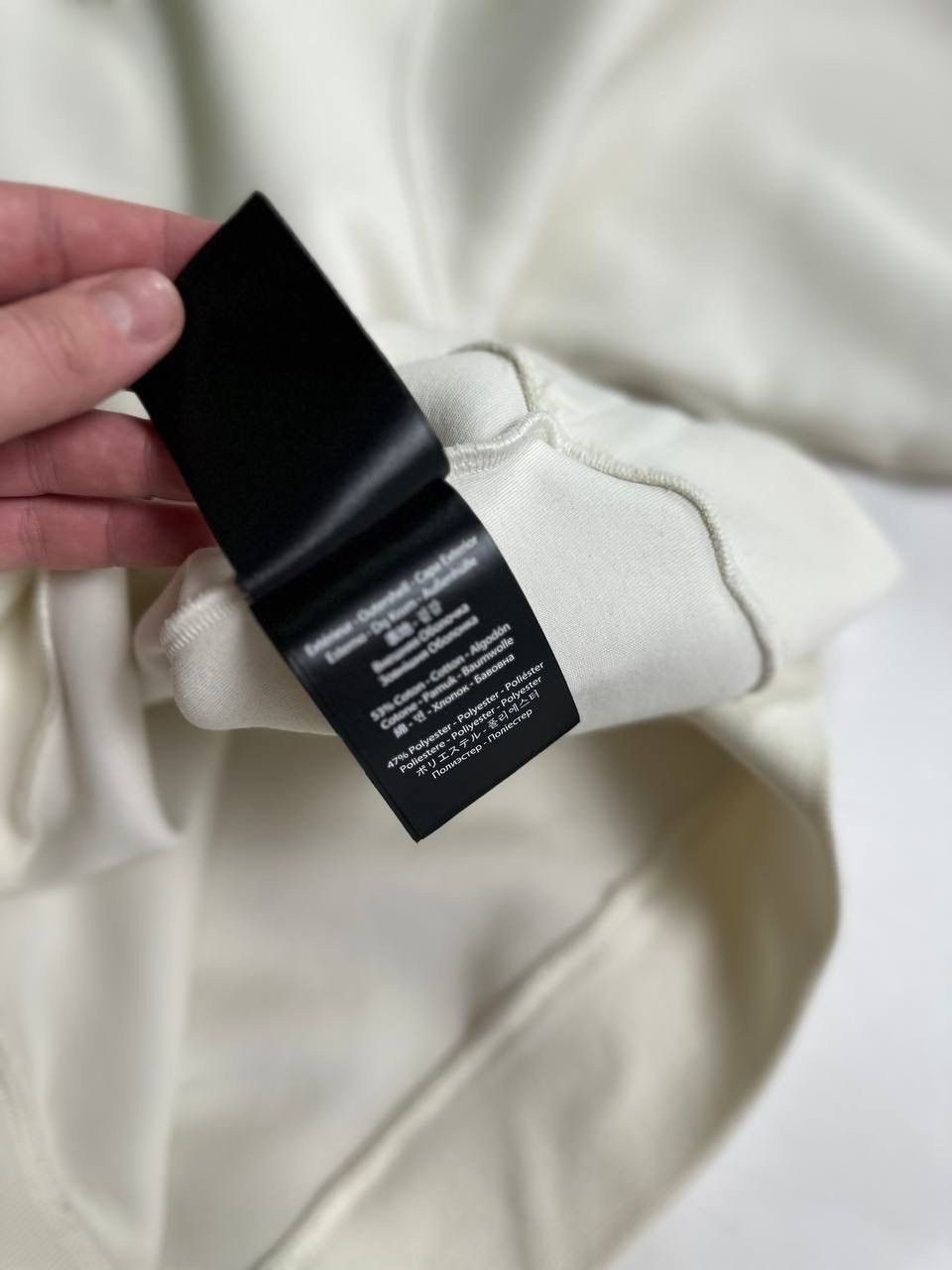 Mackage Mackage Felix 1/4 Polo Zip Cream Luxury Oldmoney Size US XL / EU 56 / 4 - 10 Thumbnail