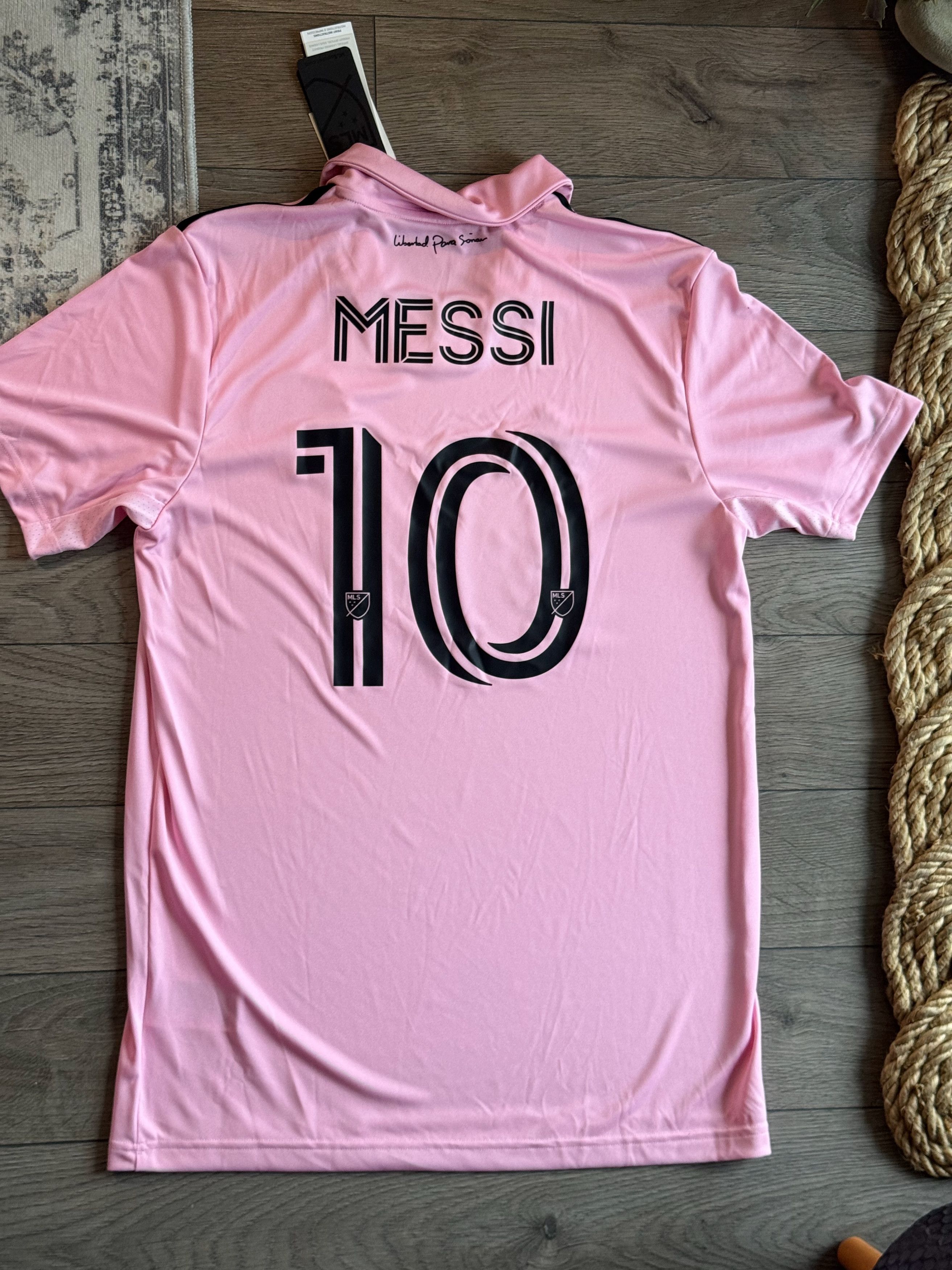 Adidas Messi Inter Miami Jersey Authentic 2022 New Size US M / EU 48-50 / 2 - 1 Thumbnail