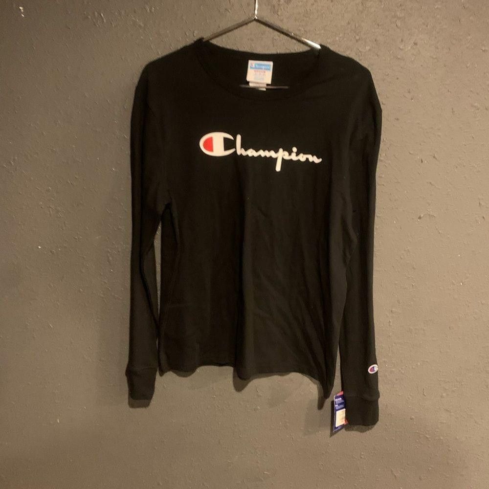 Champion Men’s Champion Long Sleeve Tshirt Size US M / EU 48-50 / 2 - 1 Thumbnail
