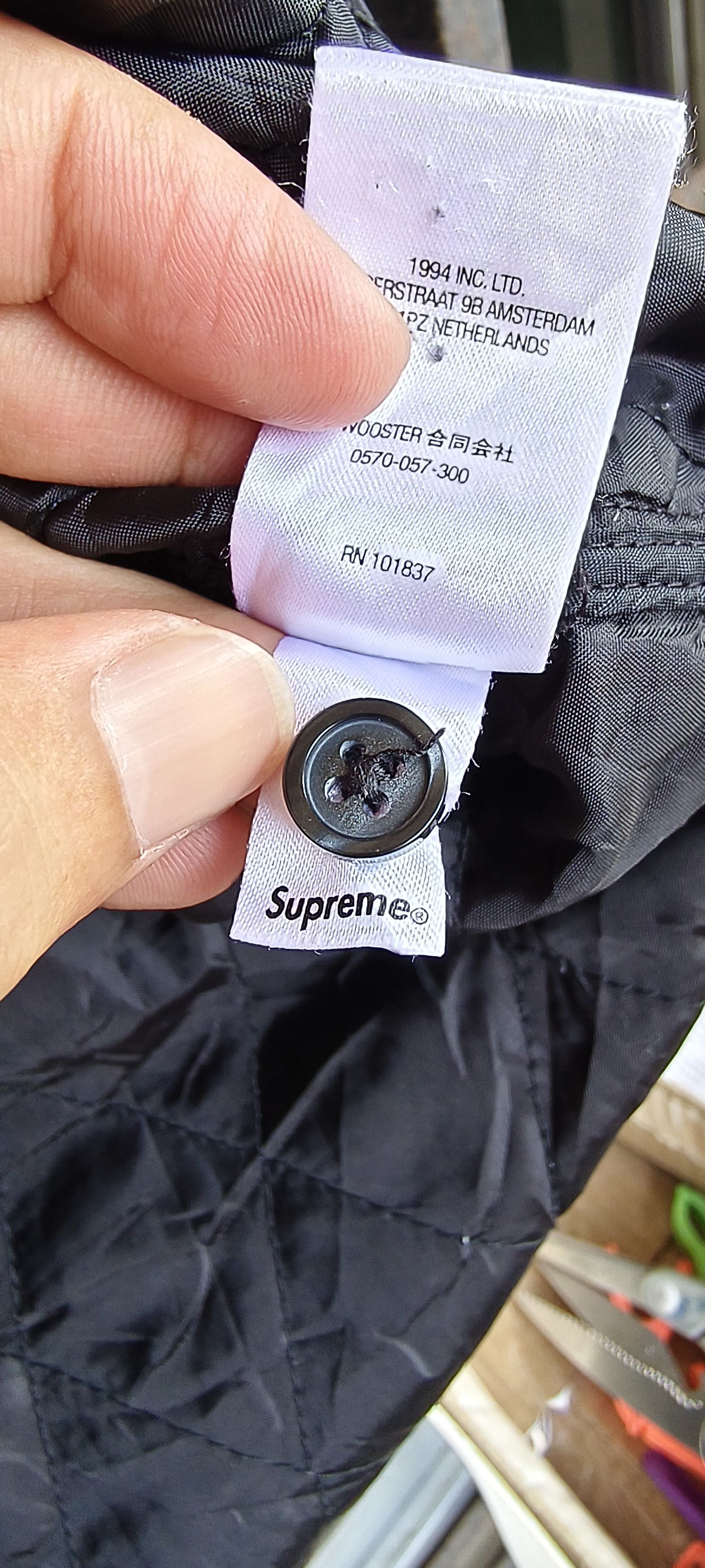 Supreme Supreme Nylon Filled Shirt Black FW 2022 collection Size US M / EU 48-50 / 2 - 9 Thumbnail