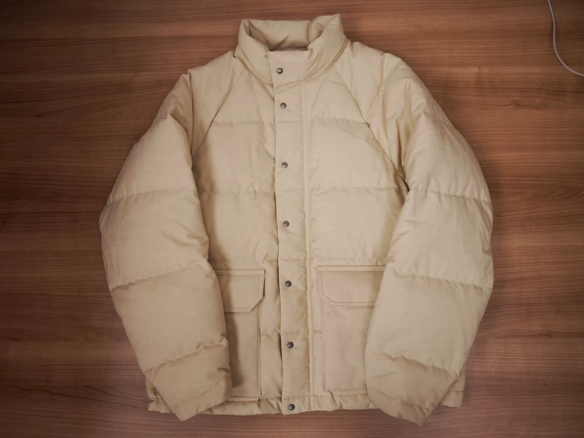 ジャケット・アウター visvim25SS KEESEY CHECK DOWN JKT BEIGE 2 Visvim VISVIM KEESEY CHECK DOWN JACKET Beige | Grailed