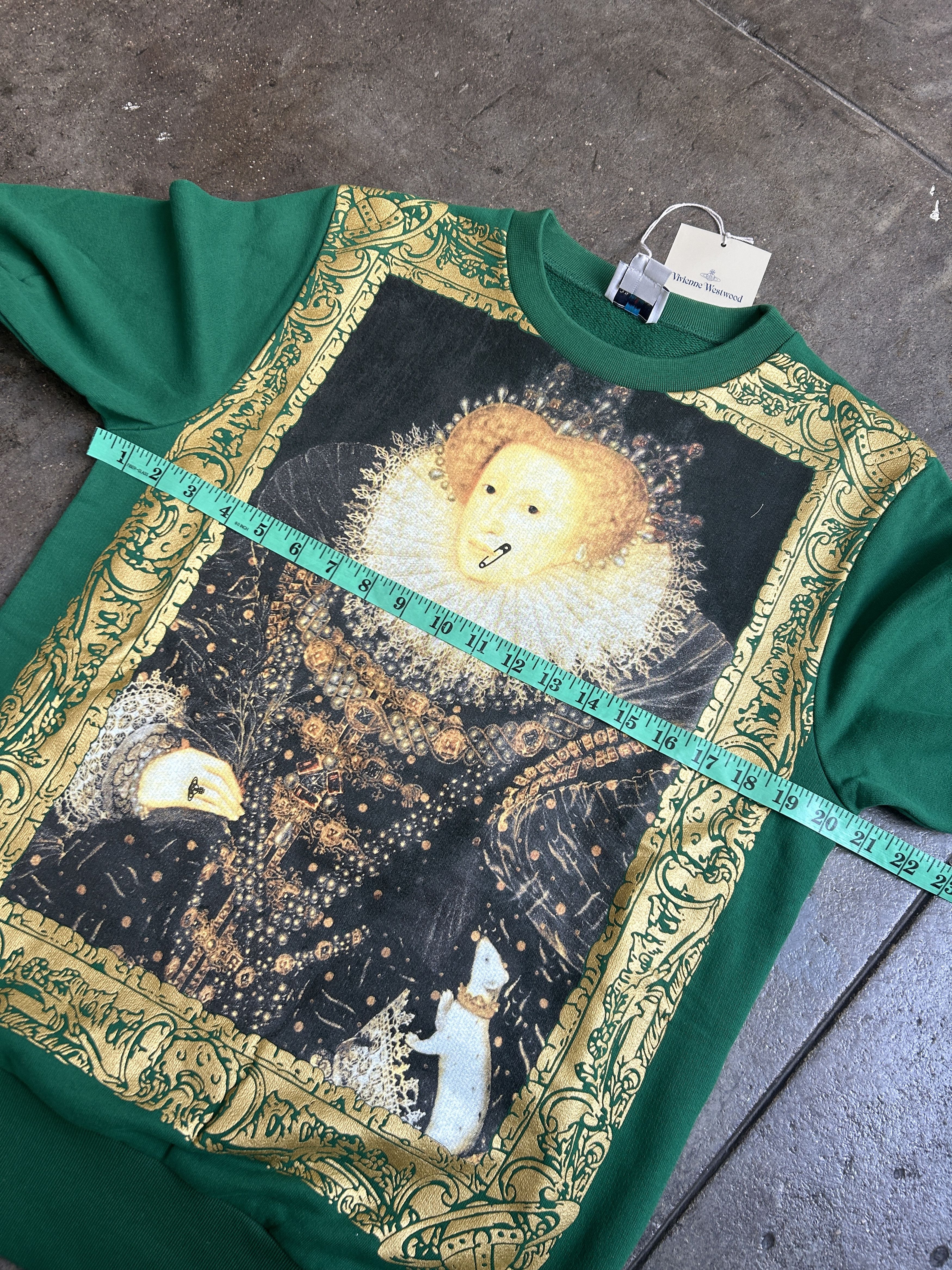 Vivienne Westwood 2014 Brand New in Plastic Renaissance Painting Sweater Size US S / EU 44-46 / 1 - 13 Thumbnail