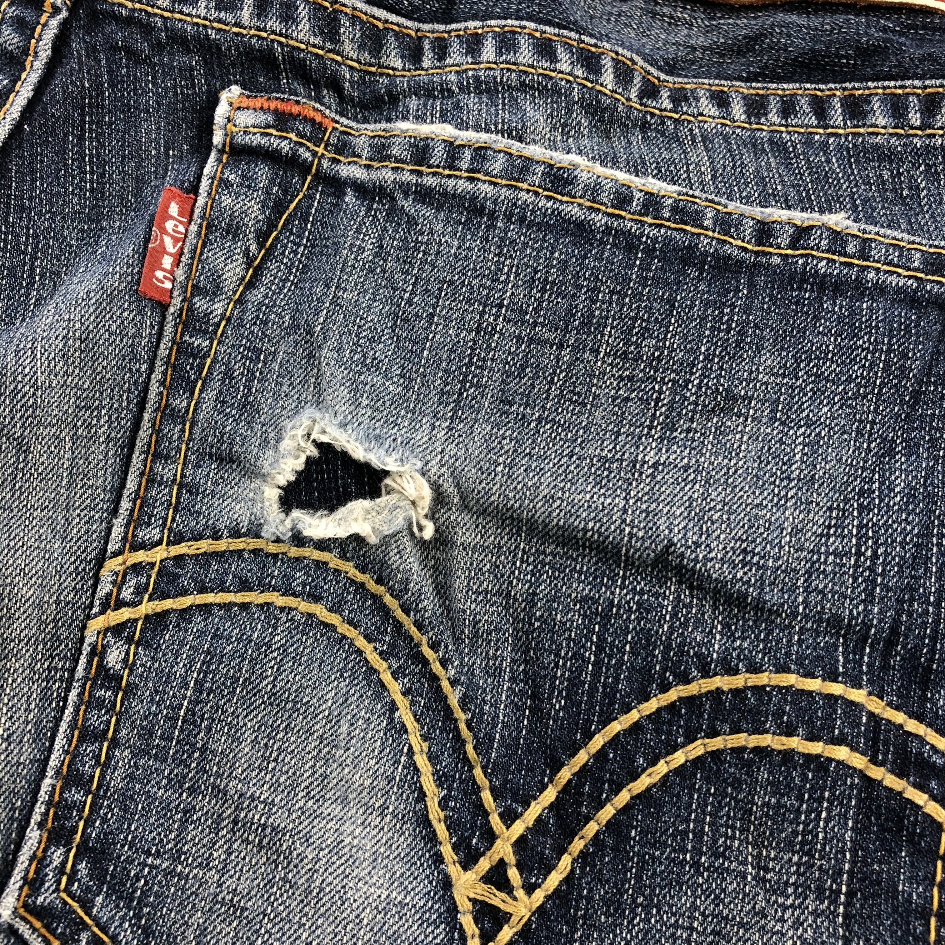 Levi's Vintage Levi's 507 Jeans Dark Wash Denim KJ927 Size US 30 / EU 46 - 9 Thumbnail