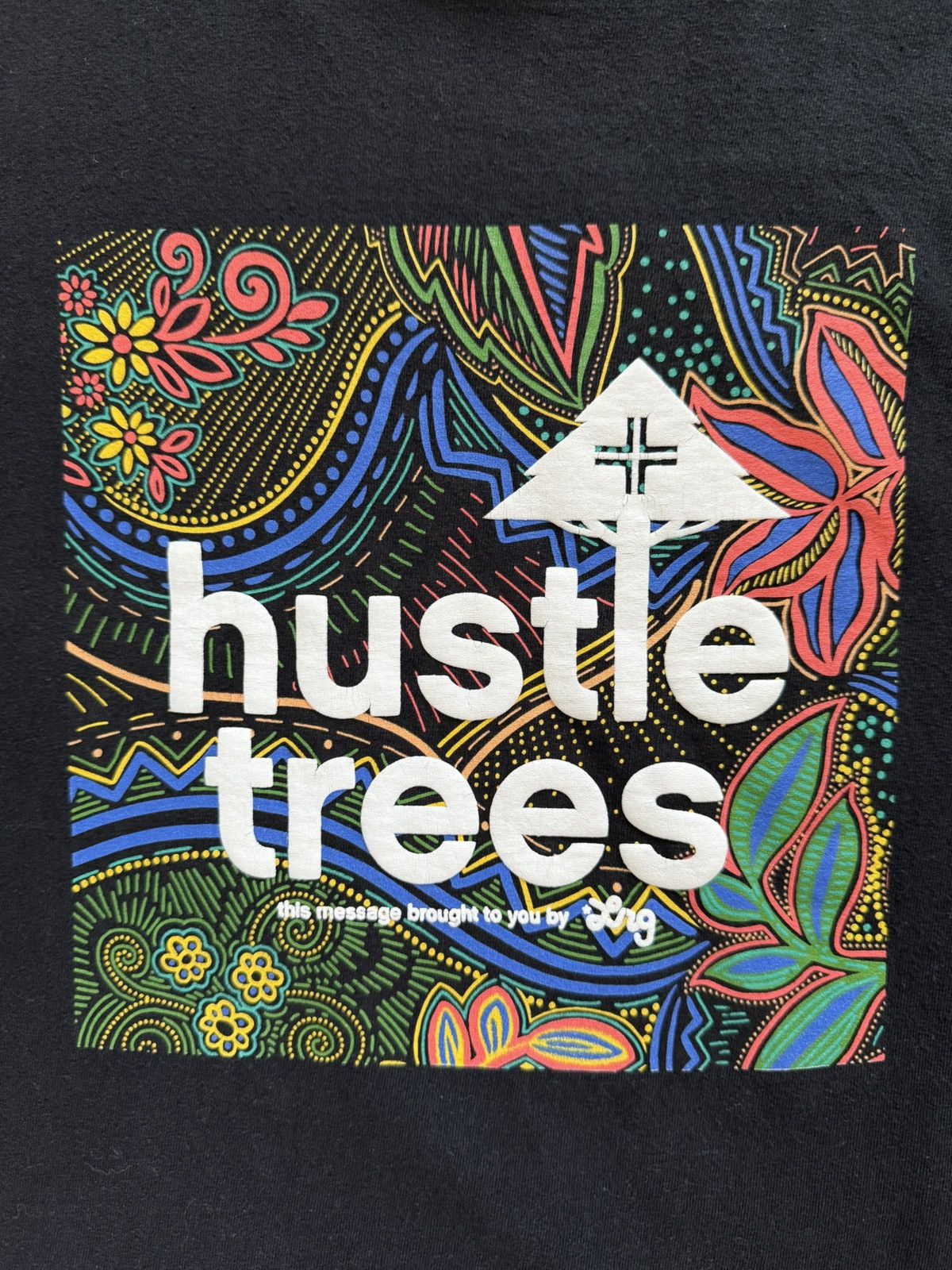 LRG Vintage Y2K LRG Hustle Trees tshirt 3XL Size US XXL / EU 58 / 5 - 2 Thumbnail