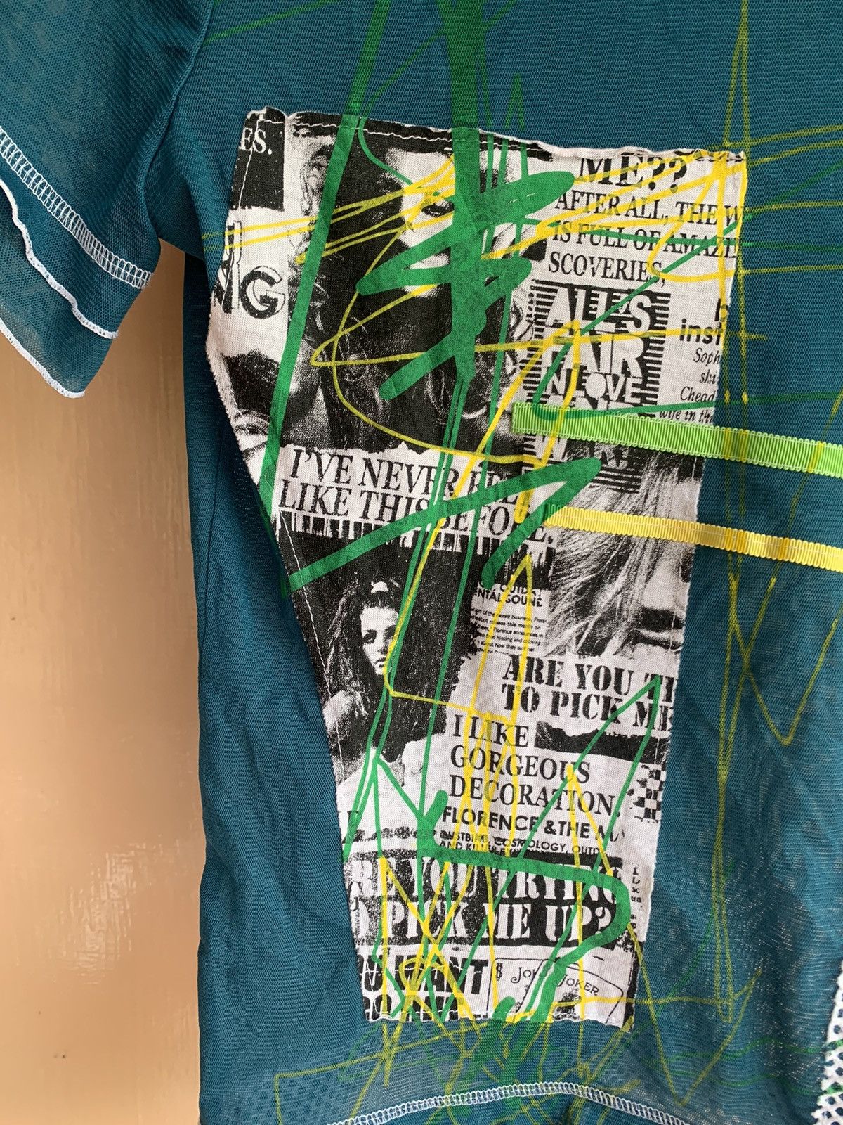 Beauty Beast 💸BINDINGOFFER💸Eb-Japanese Meshtop Shirt Photo Archive Style Size US M / EU 48-50 / 2 - 2 Thumbnail
