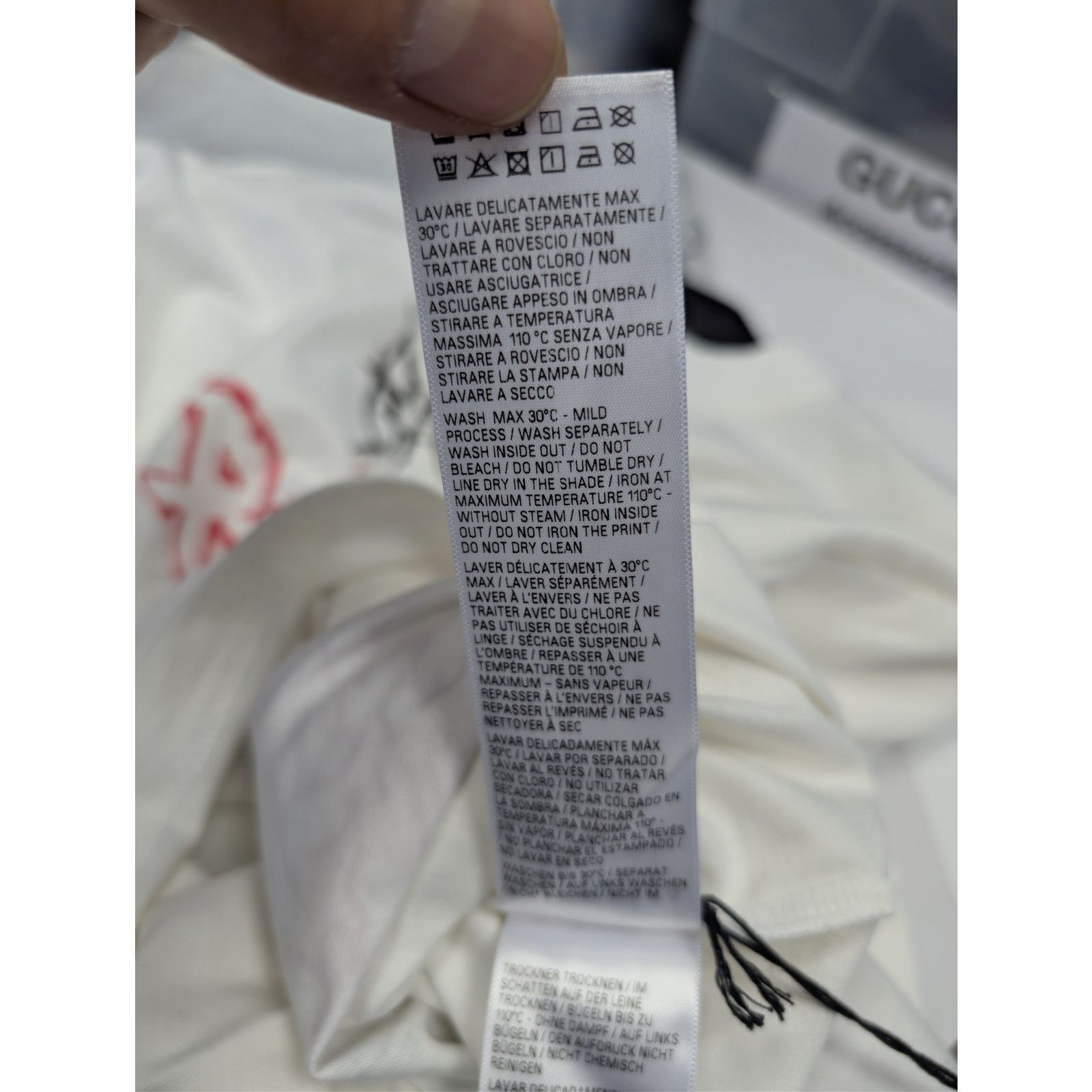 Balenciaga o1rshd1 Heavy Graphic Print DIY Metal Logo T-shirt in White Size US XS / EU 42 / 0 - 17 Thumbnail