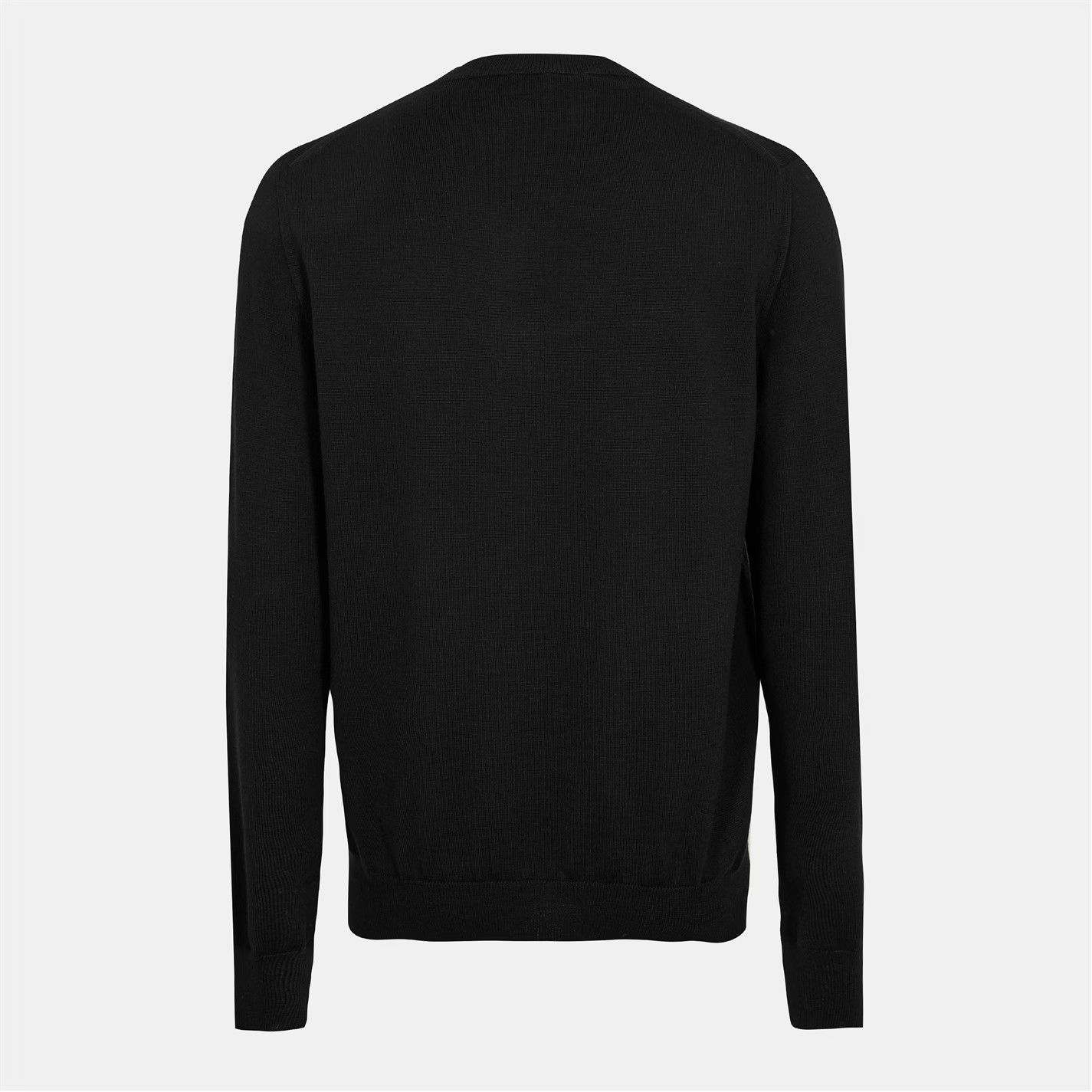 Alexander McQueen o1g2r1mq0326 Crew Neck Jumper in Black Size US M / EU 48-50 / 2 - 2 Thumbnail
