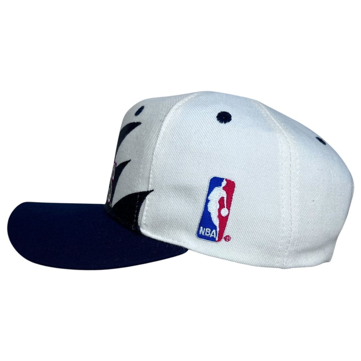 Logo Athletic 1990s NBA Denver Nuggets Logo Athletic Sharktooth Snapback Size ONE SIZE - 4 Thumbnail