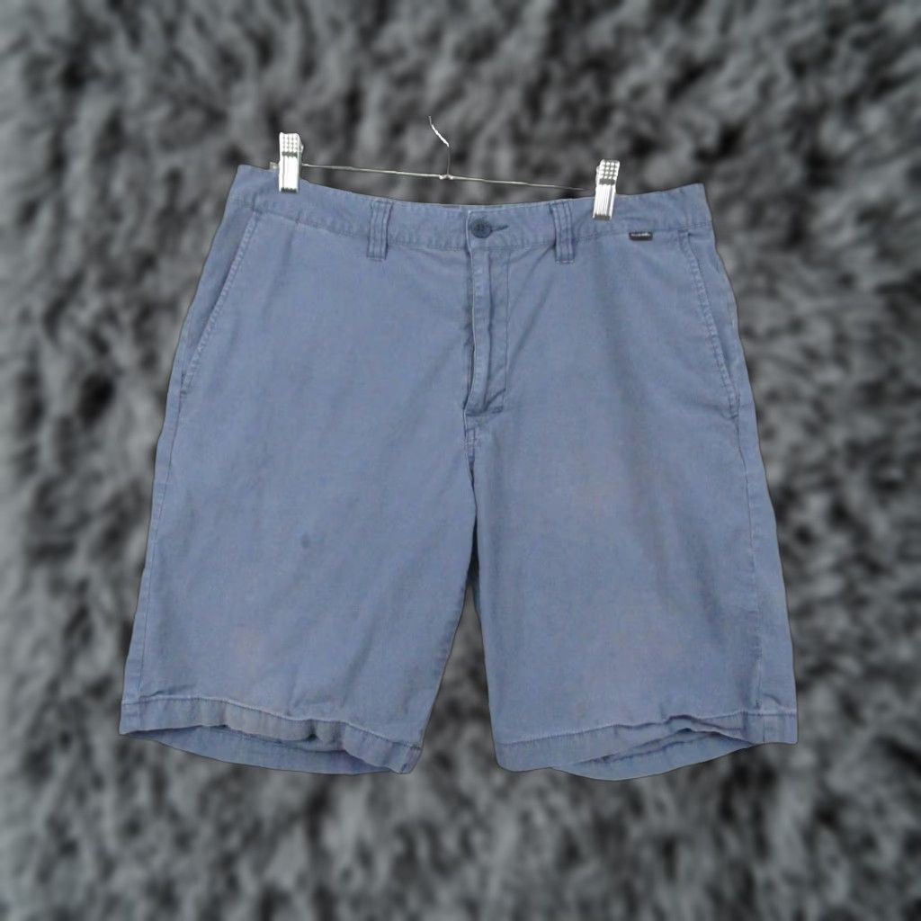 TravisMathew Travis Matthew Shorts Men's 34 Navy Blue Chino Stretch 9" Inseam Golf Outdoor Casual 5-Pocket Design Mens Size US 34 / EU 50 - 1 Thumbnail