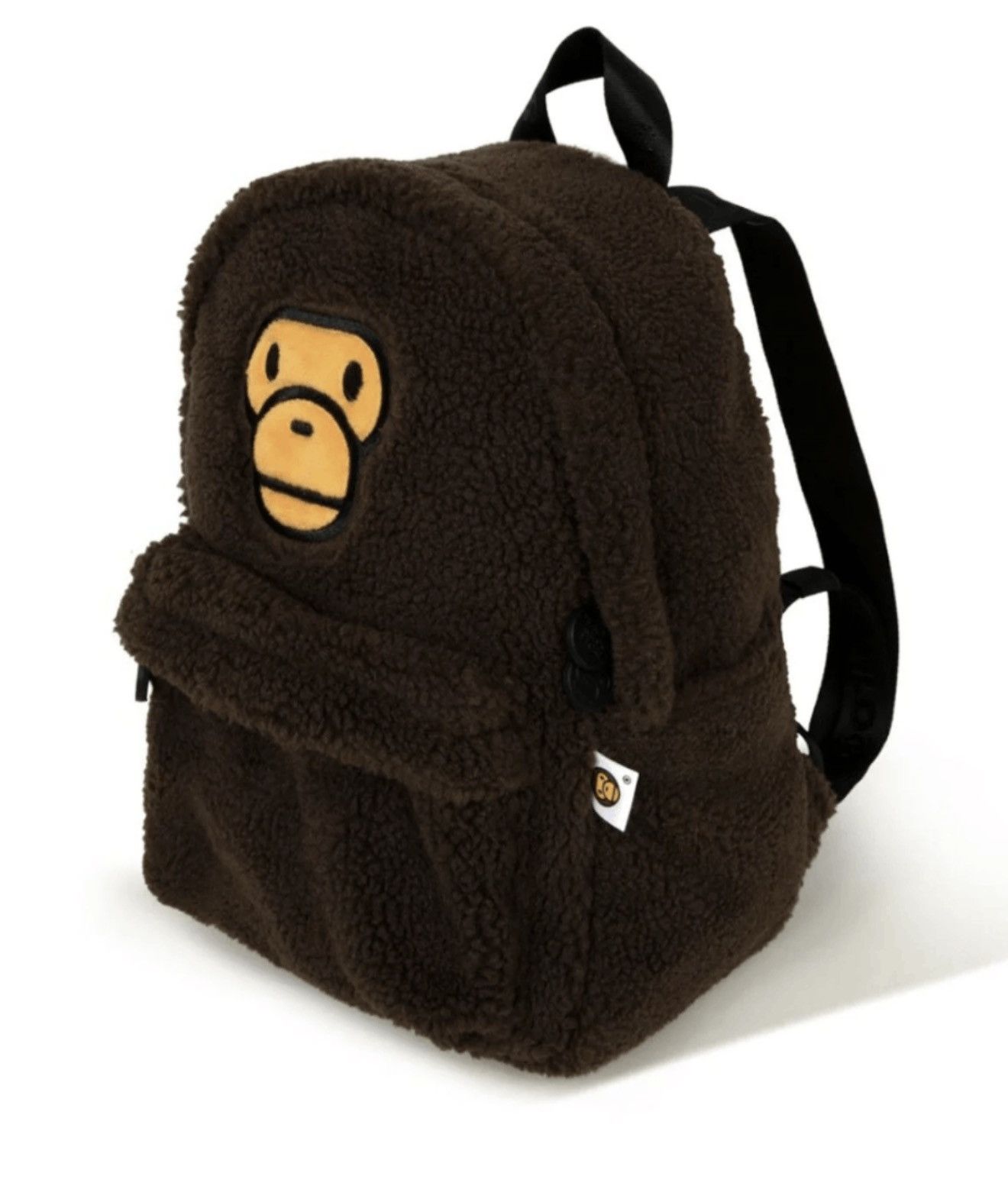 Bape Bape ALL BABY MILO MINI FAUX FUR BACKPACK Size ONE SIZE - 2 Thumbnail