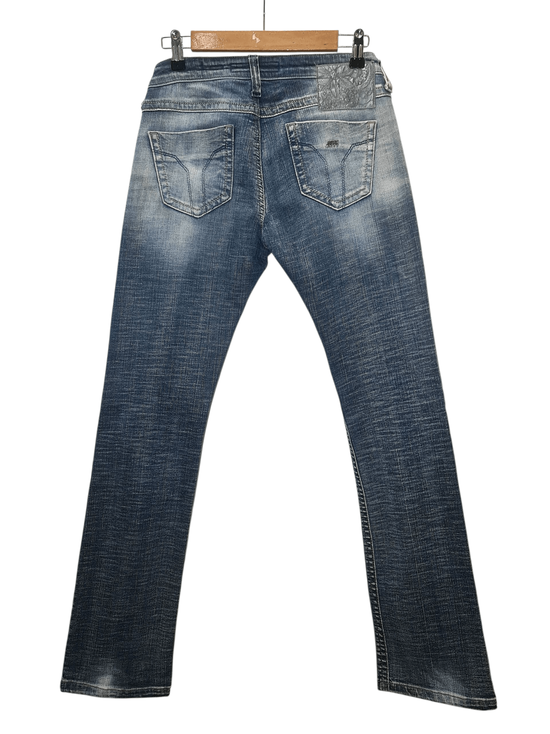 Miss Sixty Vintage Miss Sixty Bootcut Jeans Low Rise Dark Wash Denim Size 28" / US 6 / IT 42 - 2 Thumbnail