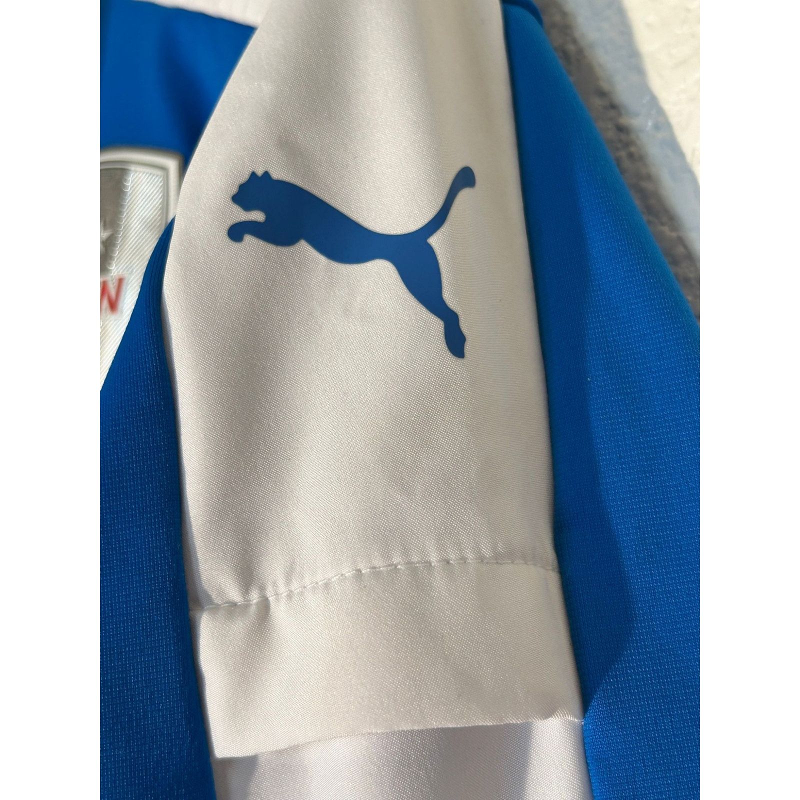 Puma Men's Albion SC Las Vegas Puma Full Zip Jacket - Blue Size US L / EU 52-54 / 3 - 4 Thumbnail