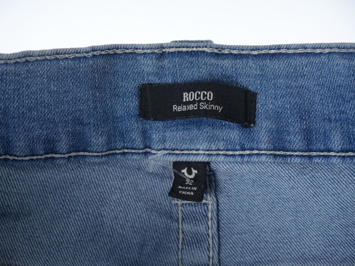 True Religion True Religion Rocco Relaxed Skinny Pants Jeans Y2K Logo Size US 32 / EU 48 - 4 Thumbnail