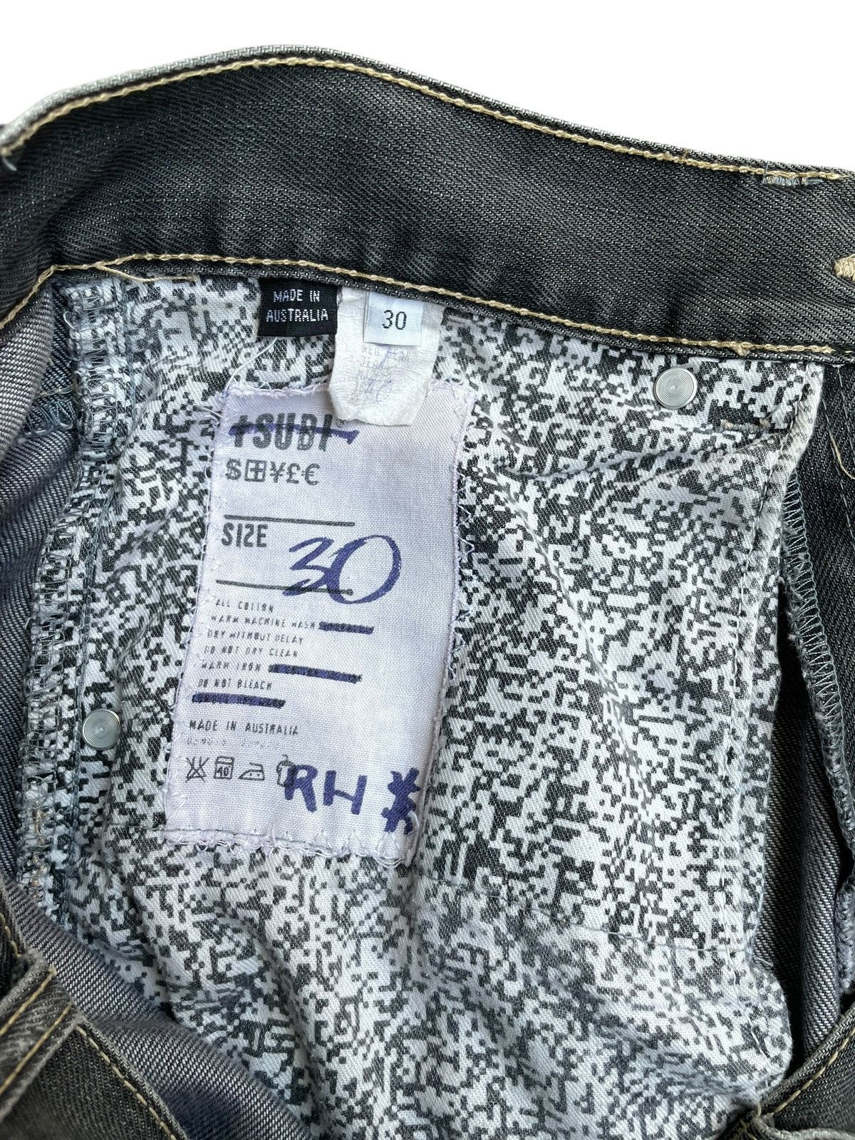 Ksubi Ksubi Anti K Mekanik Jeans Size US 30 / EU 46 - 11 Thumbnail