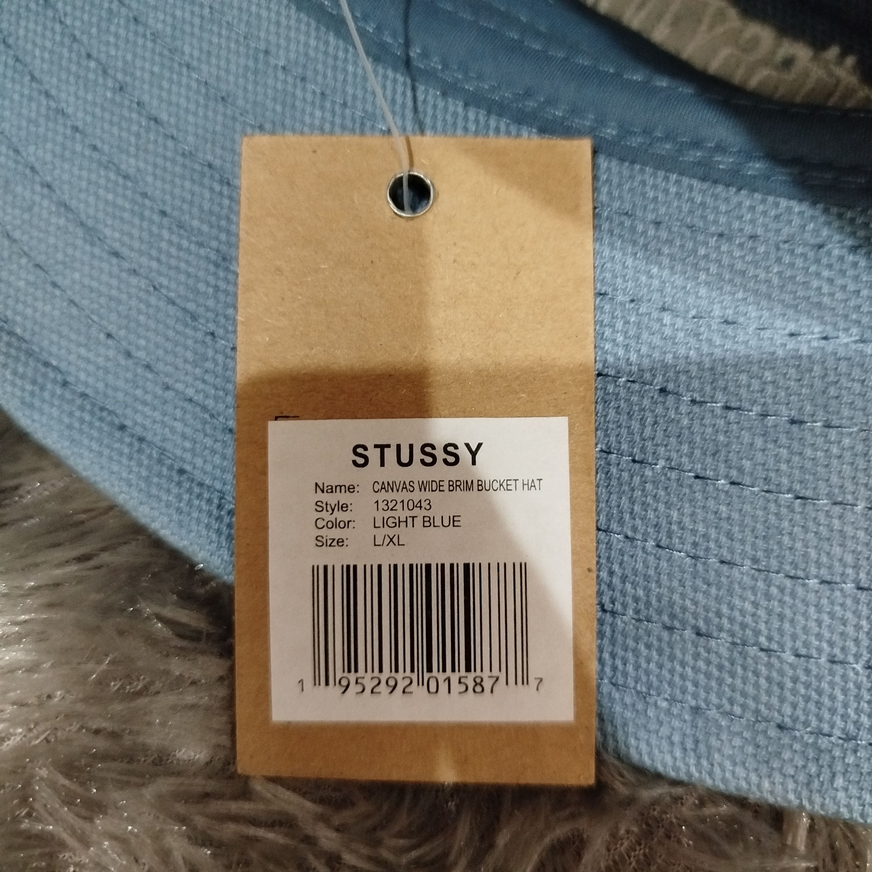 Stussy STUSSY CANVAS WIDE BRIM BUCKET HAT Size ONE SIZE - 5 Thumbnail