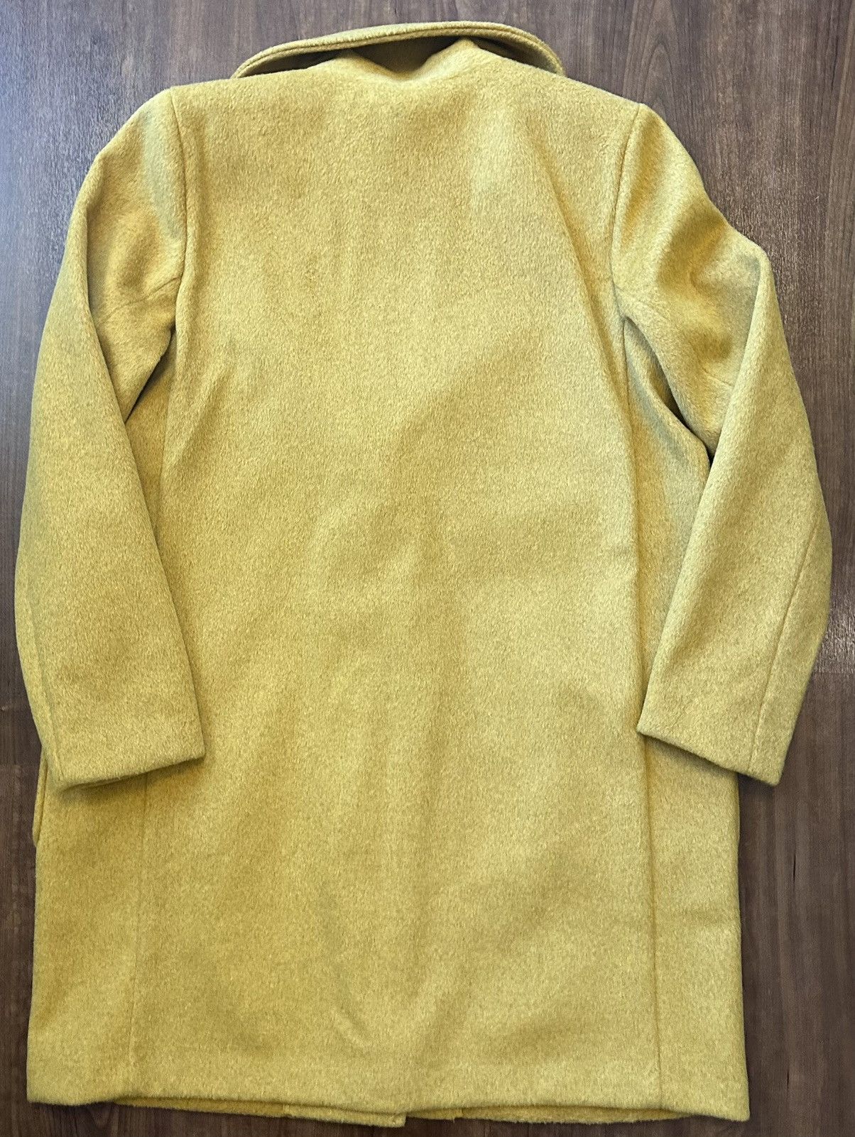 Old Navy Old Navy Women’s Moleskin/ Faux Fur Peacoat Jacket Gold M Size M / US 6-8 / IT 42-44 - 4 Thumbnail
