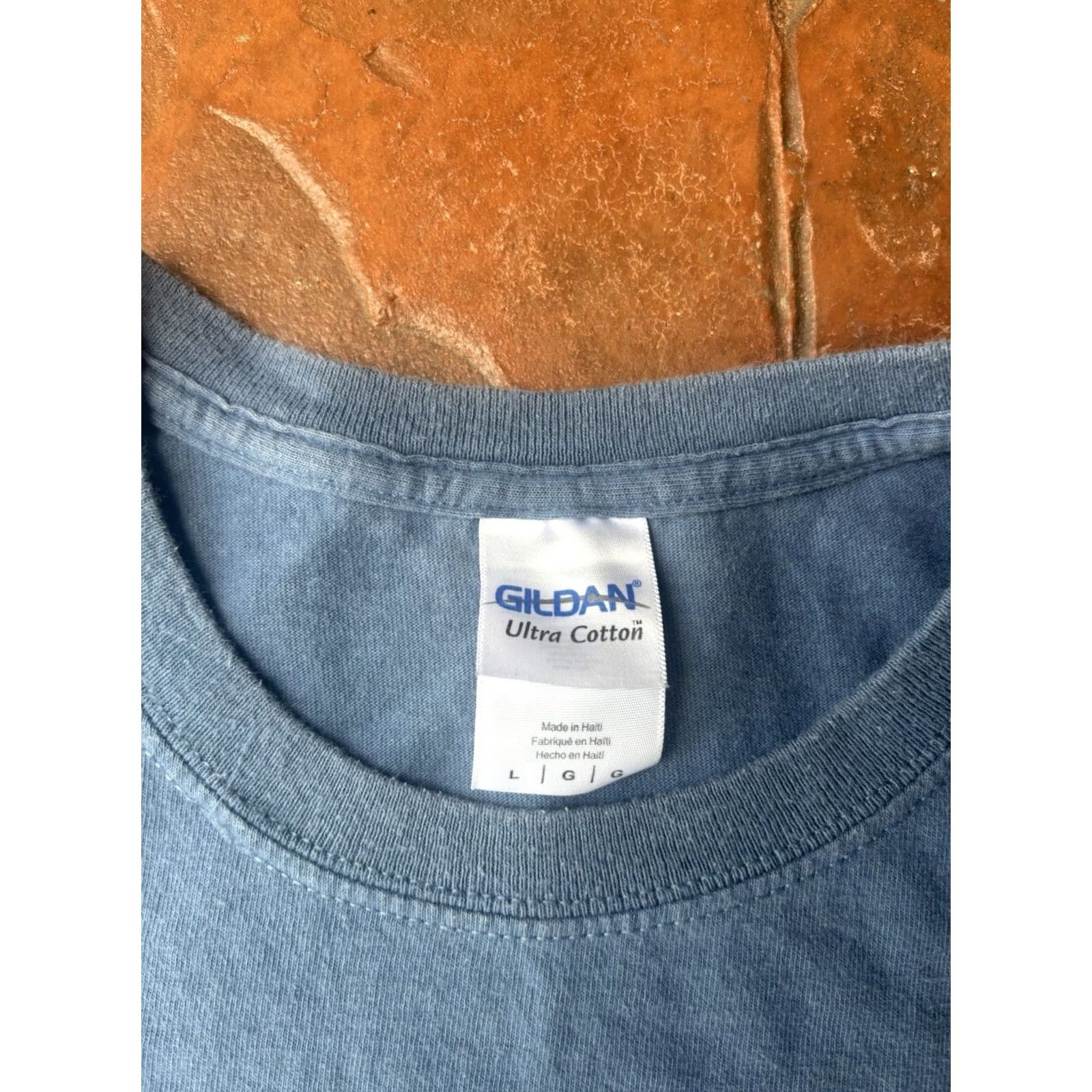 Gildan VINTAGE Gildan T-Shirt Bike Week 75th Anniversary Daytona Beach Eagle Men’s Large Blue Size US L / EU 52-54 / 3 - 3 Thumbnail