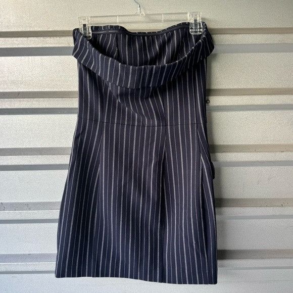 Other NEW NA-KD PINSTRIPES NAVY DRESS SZ 36 (US4/6) Size M / US 6-8 / IT 42-44 - 2 Thumbnail