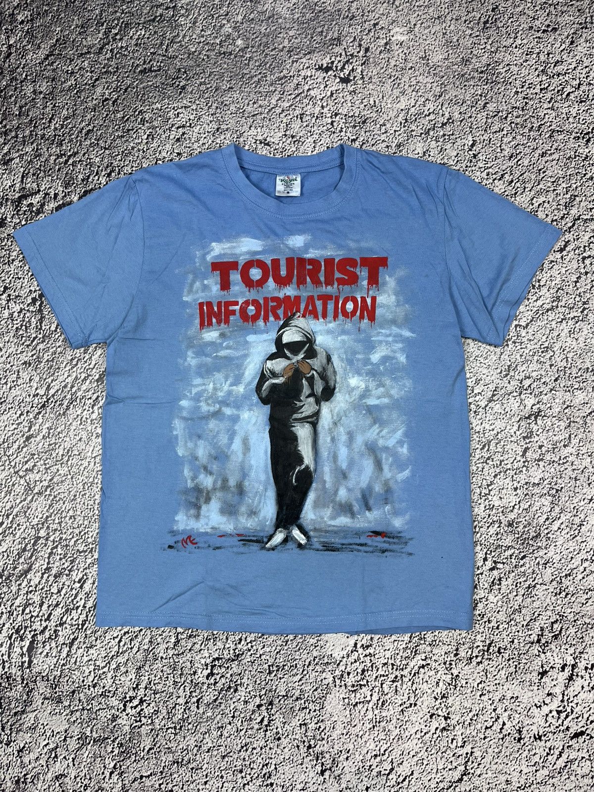 Vintage Vintage Tourist Information Logo Hand Painted tee size S Size US S / EU 44-46 / 1 - 1 Thumbnail